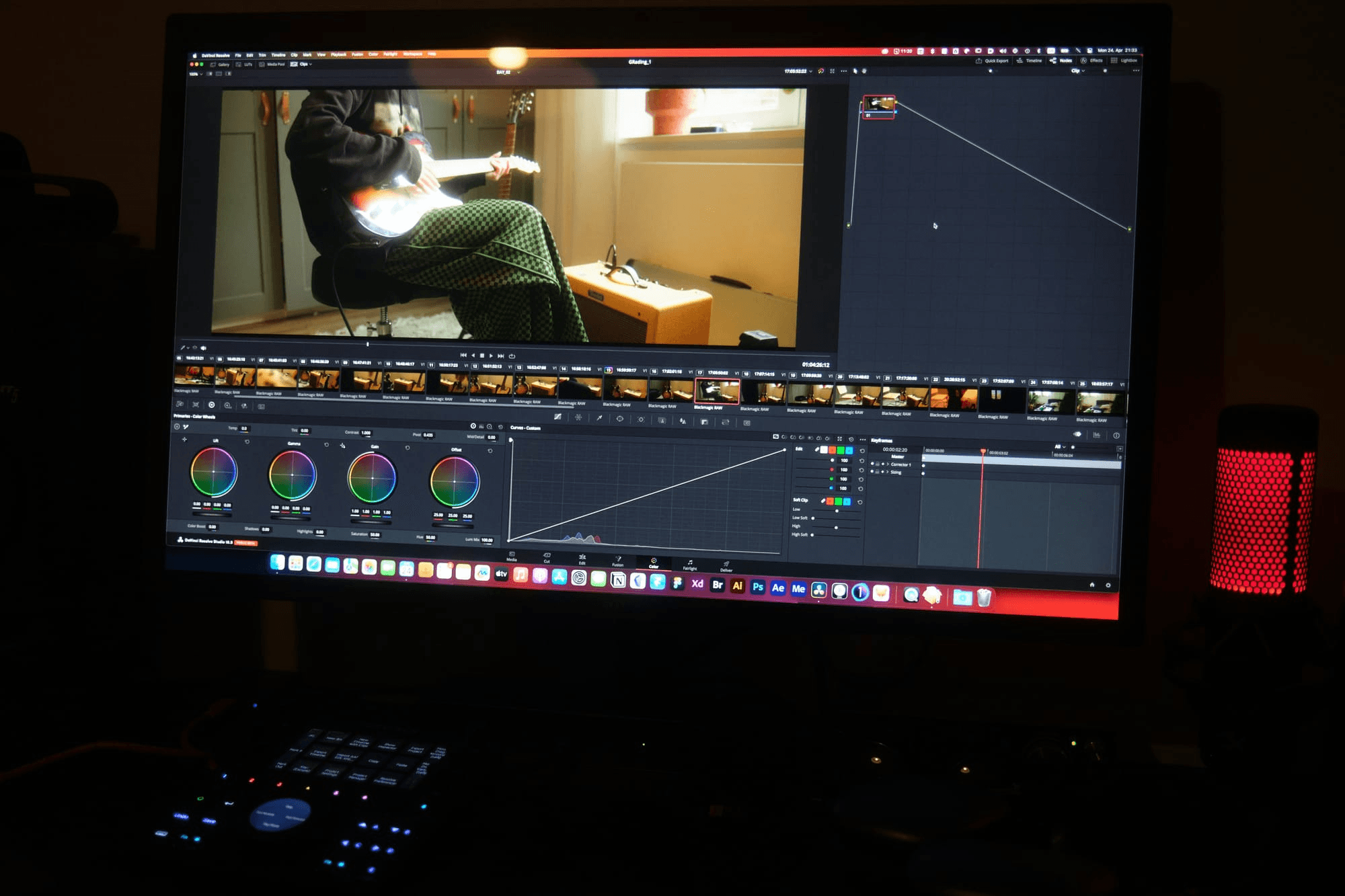 Computer monitor displaying video editing software - : POV Ideas for TikTok