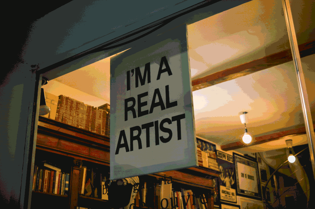 艺术家招牌展示