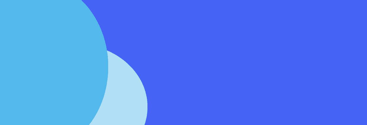 blue background