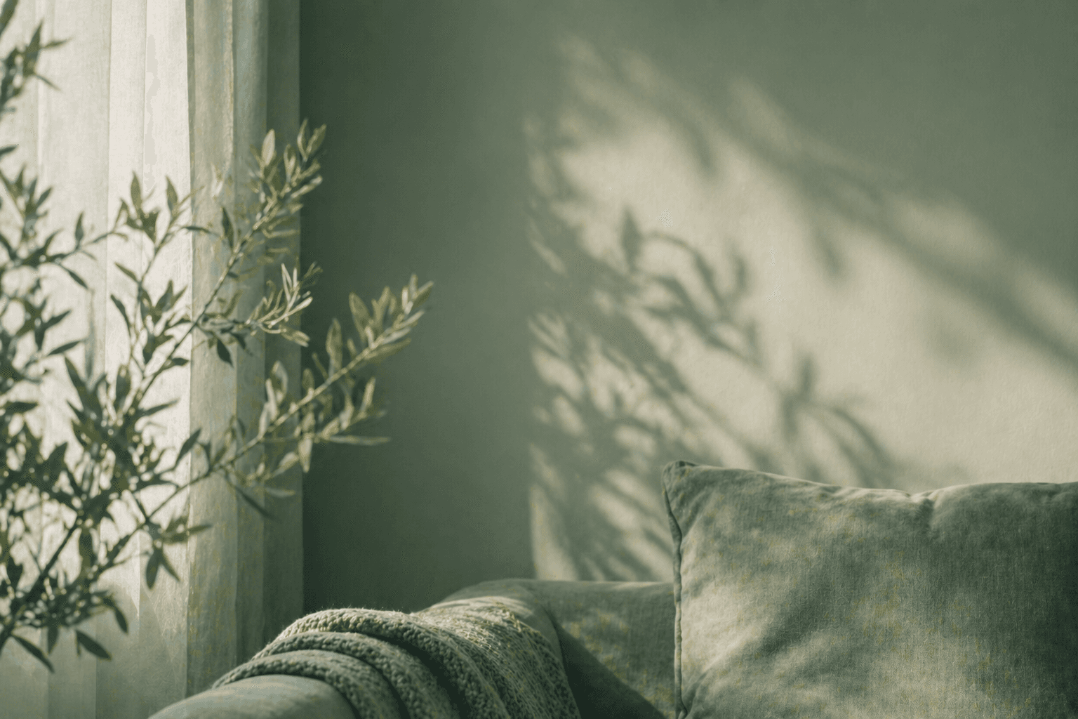 shadows of monsters on the childrens wall during the night 