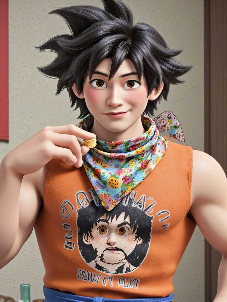  ai cute goku