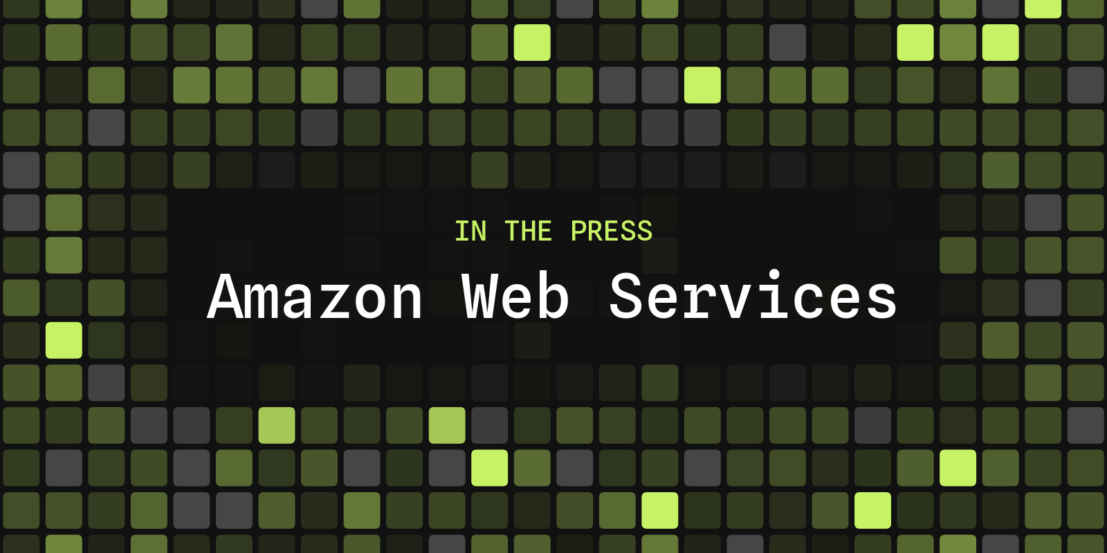 In the press: Amazon Web Services