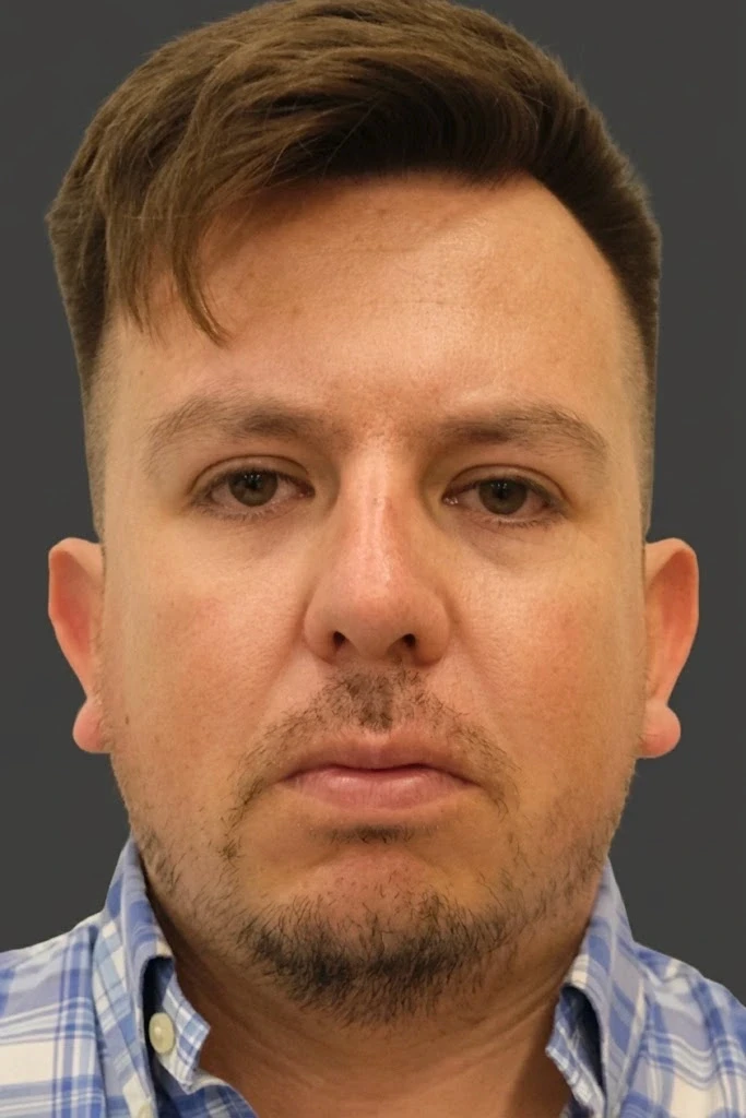 Gaps in the beard area and lack of volume before the beard transplant in Turkey