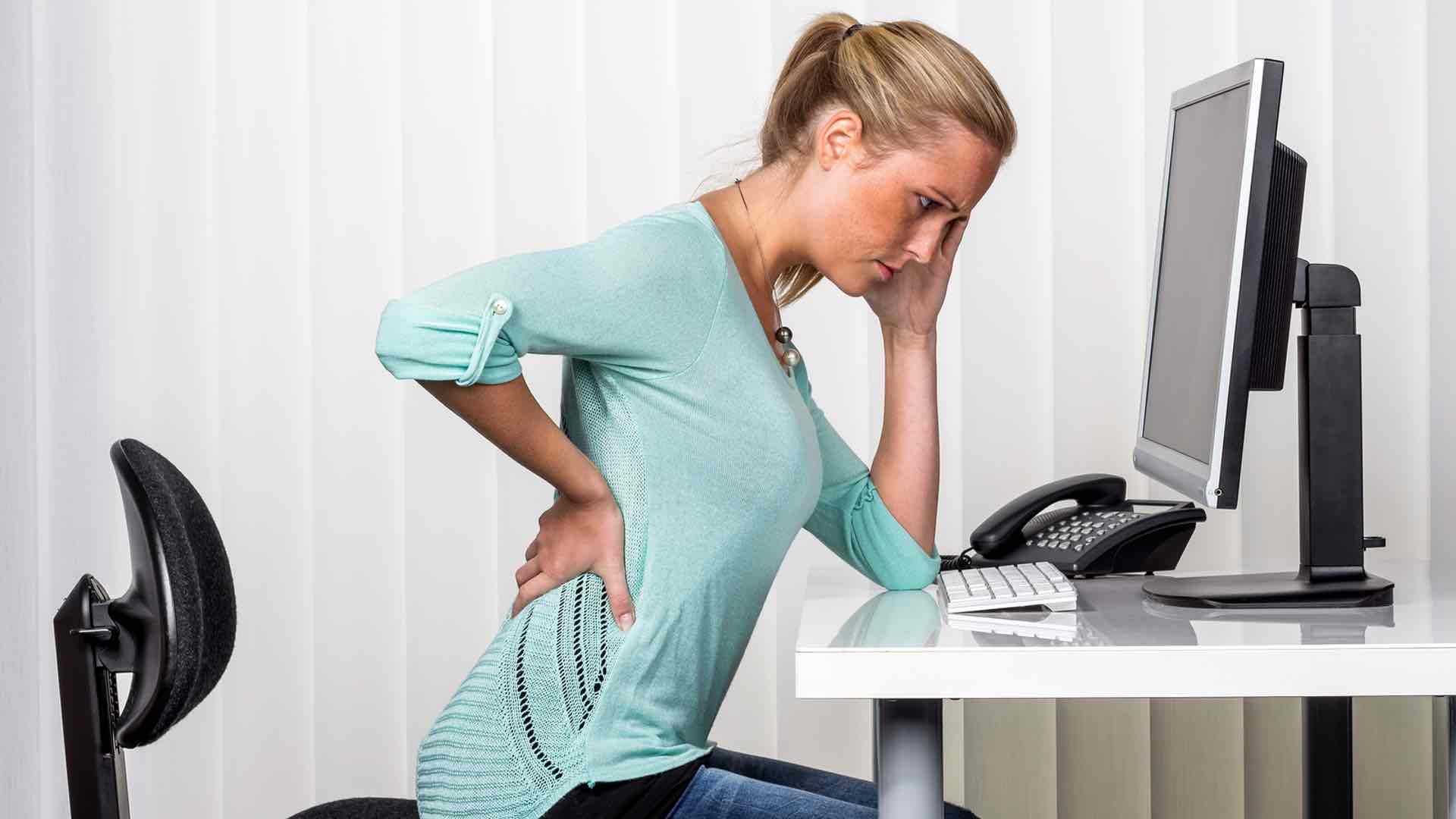 low back pain from sitting
