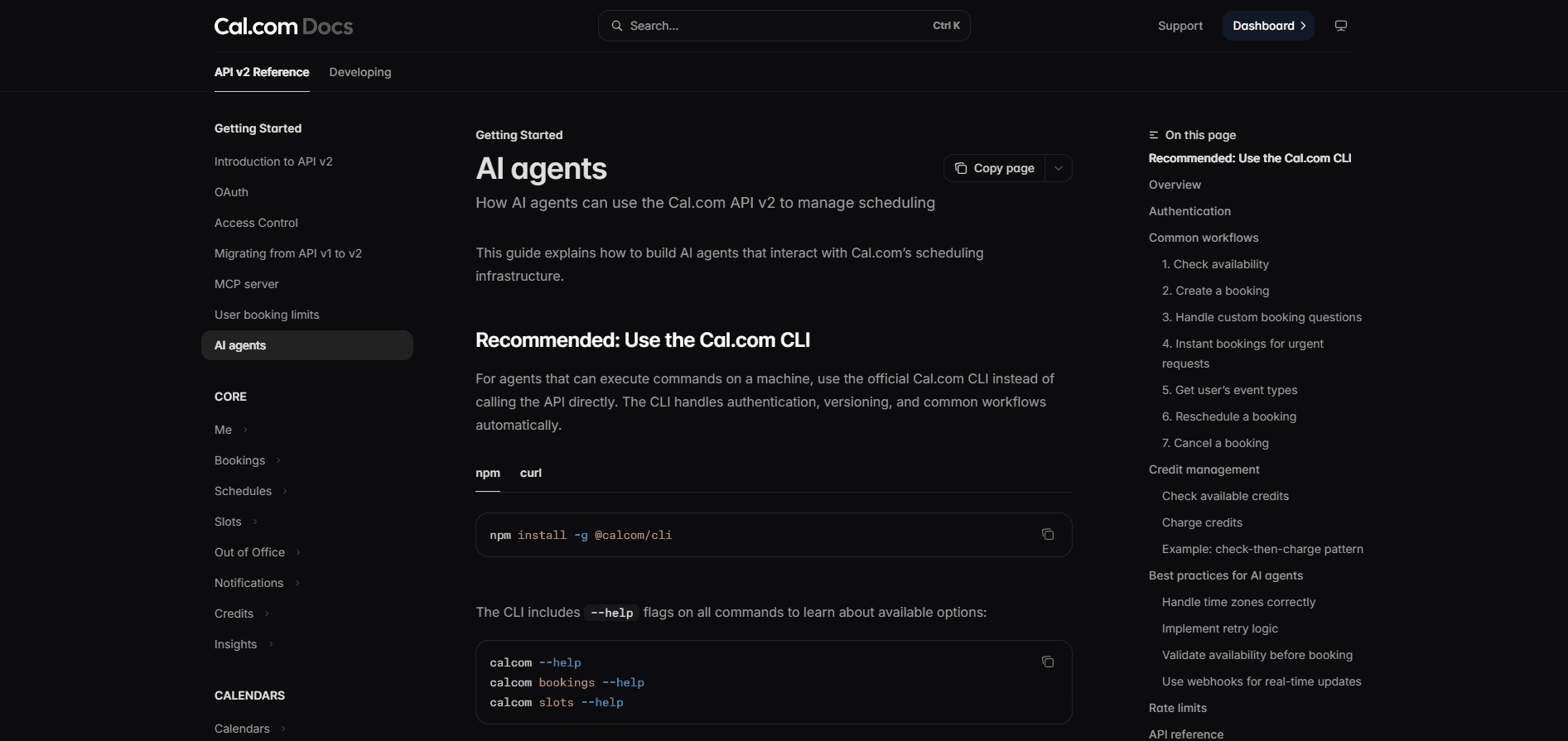 Cal.com Docs