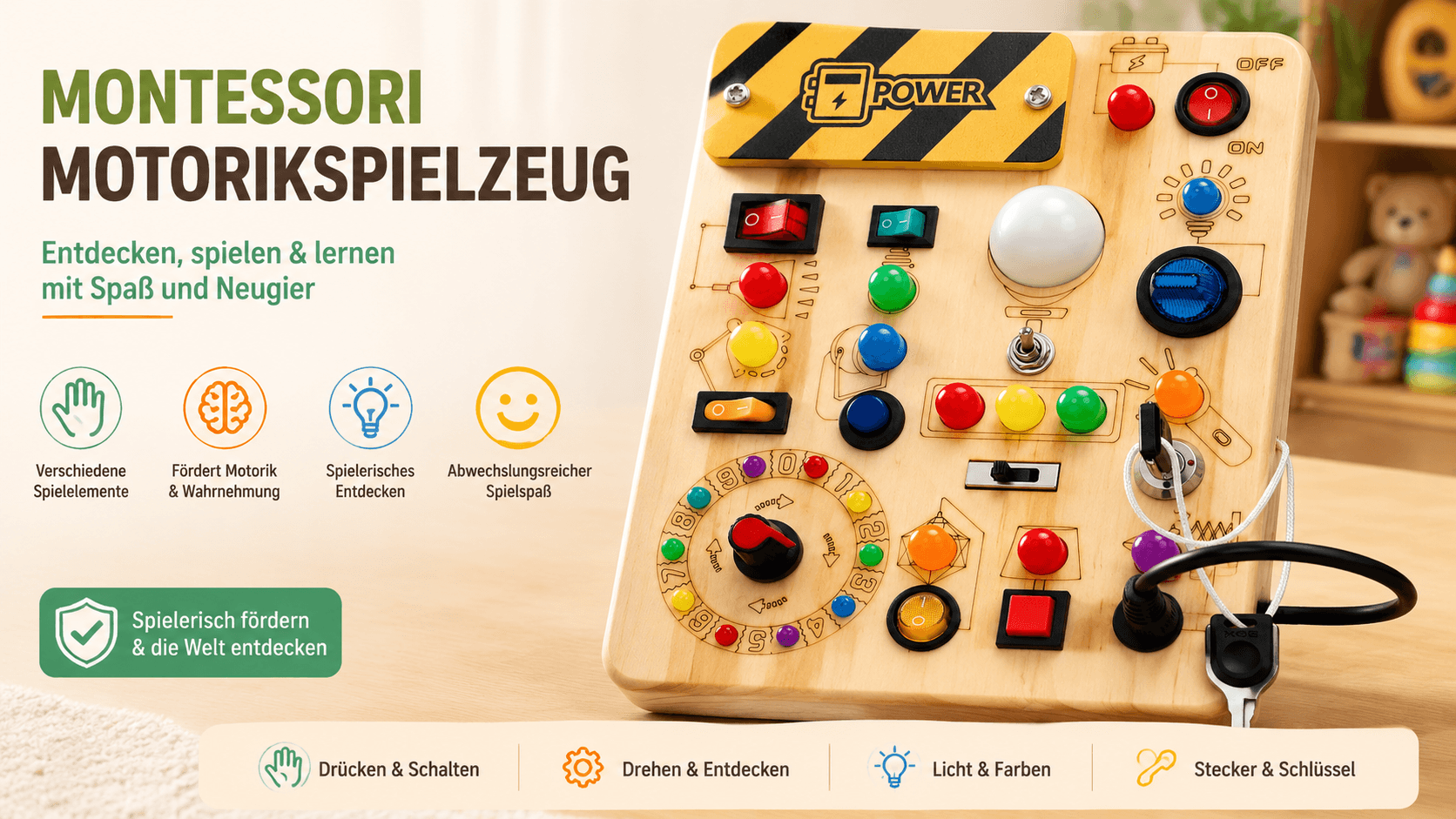 Montessori Motorikspielzeug