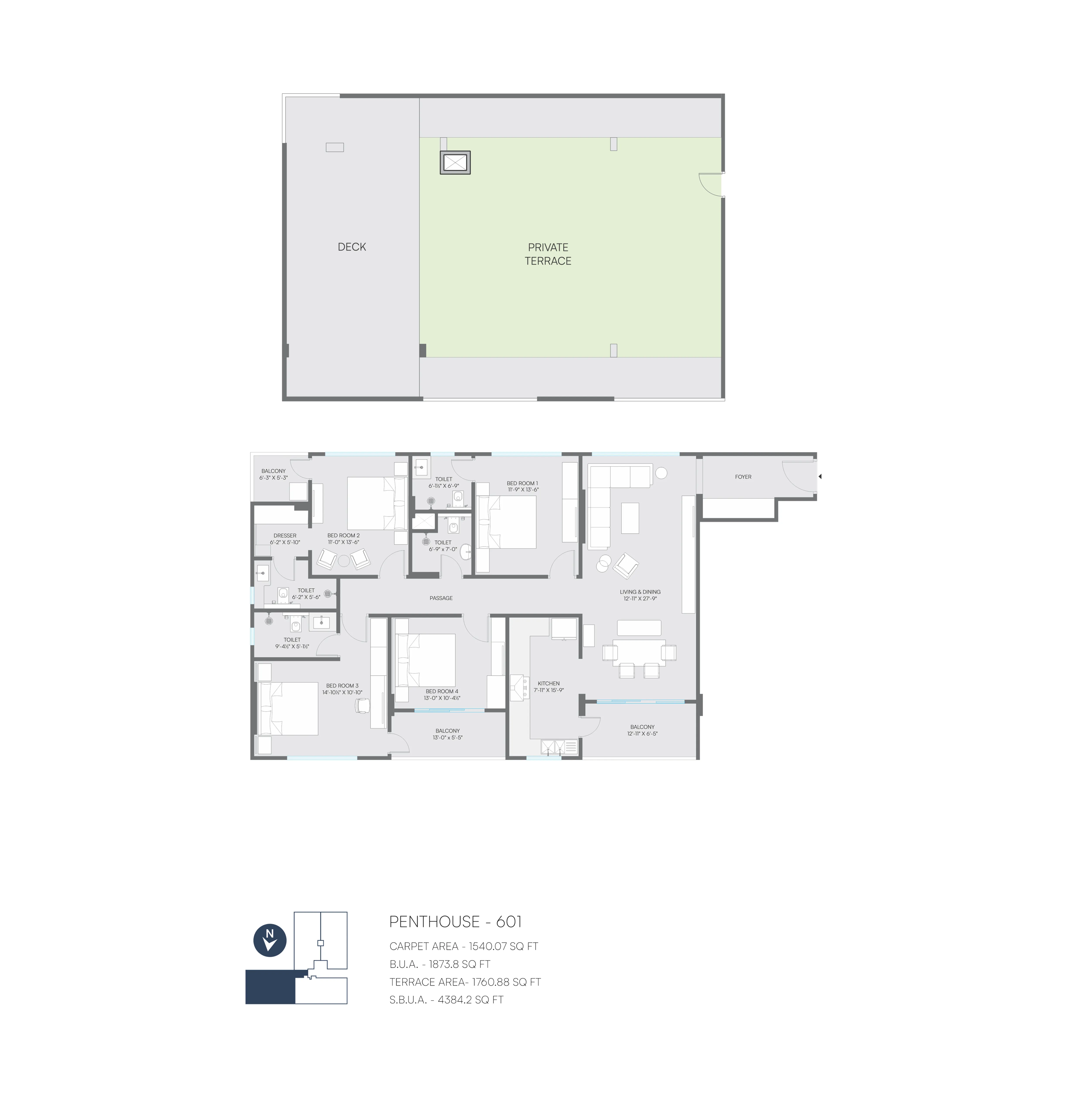 Bagai Buildcon floor plan preview