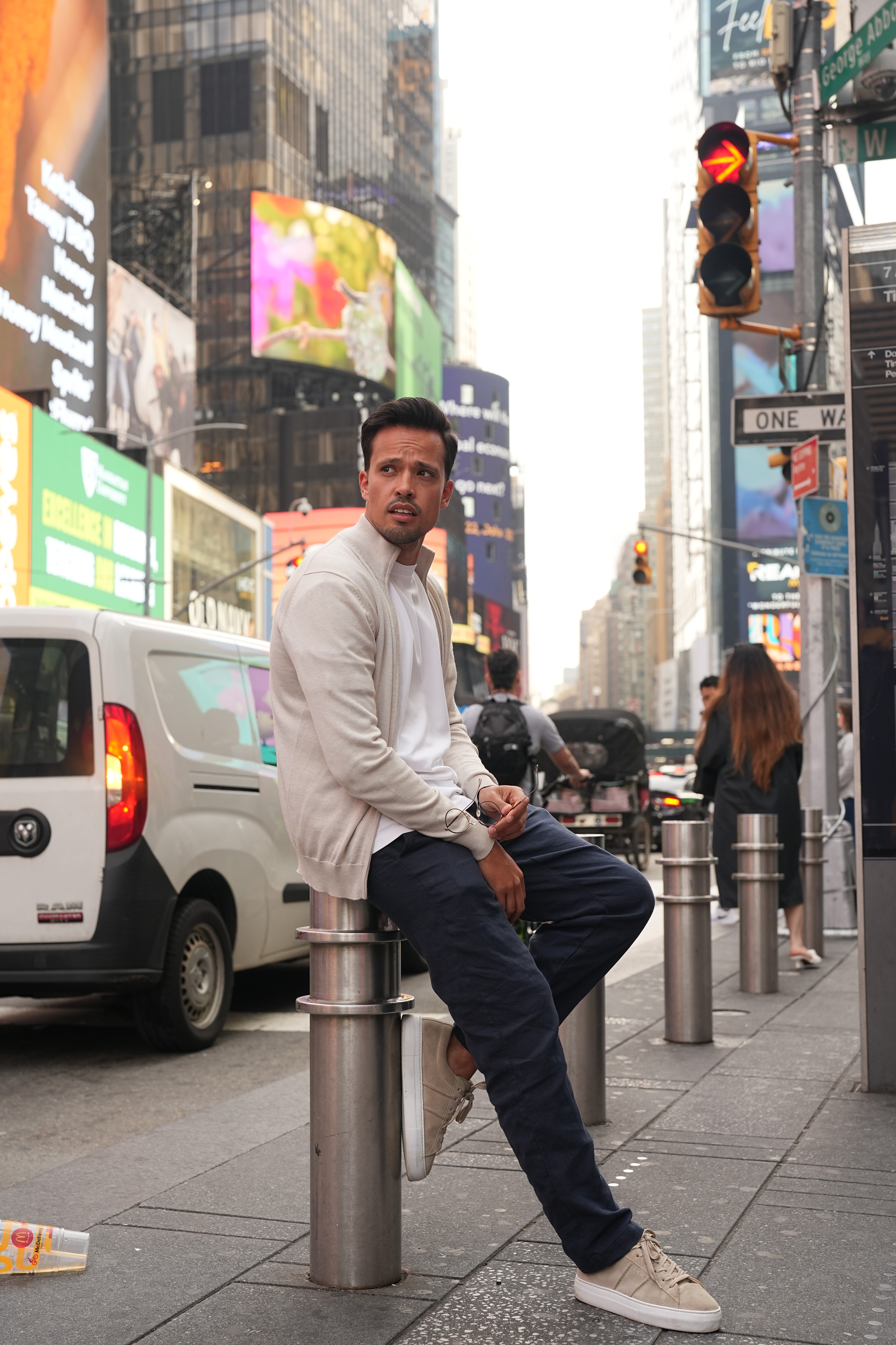 Person in a white off-shoulder top using a MacBook laptop, with text overlay 'What's new in digital?' and the fabrica® logo in the top corner.