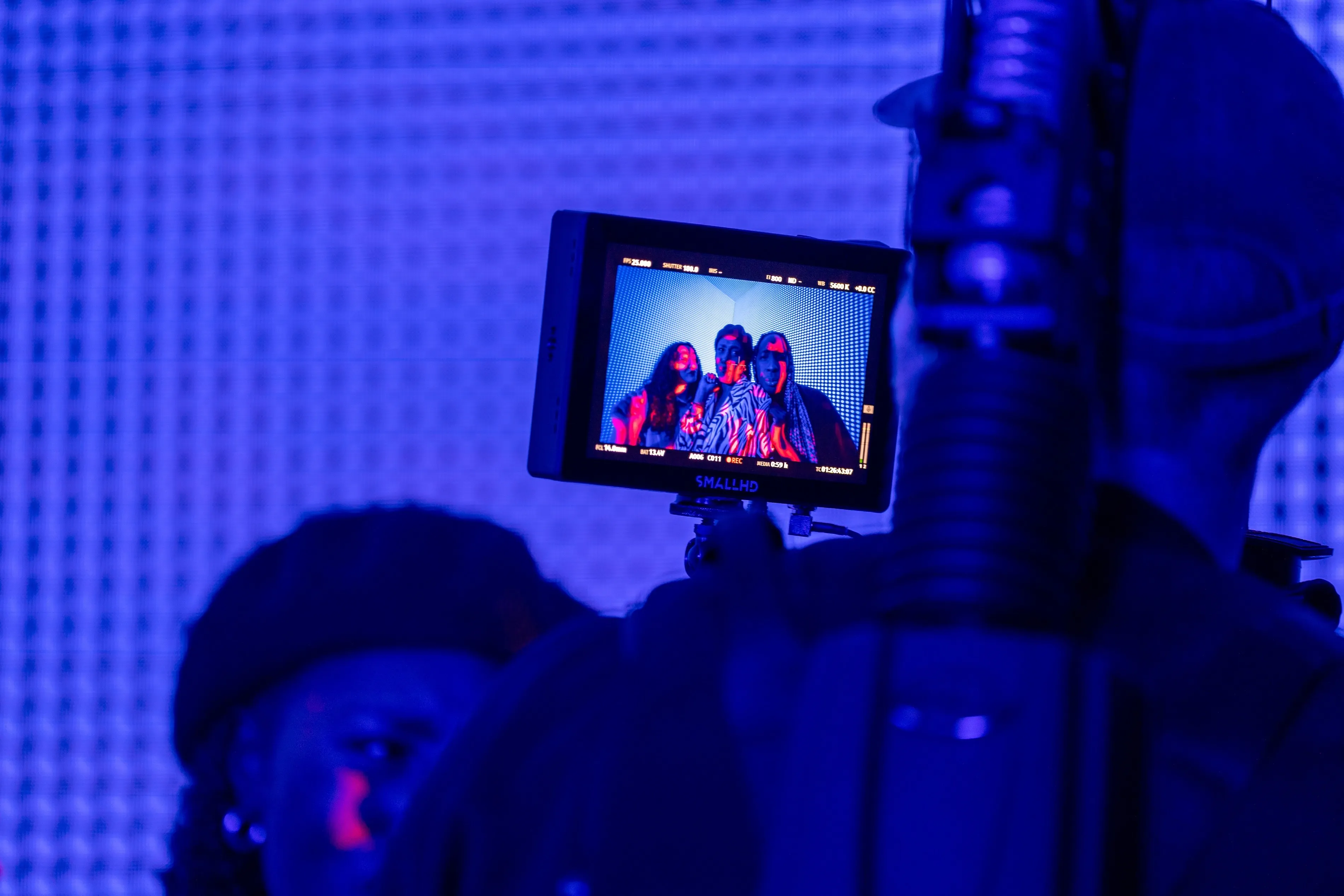 blue Launch Shooting BTS Thumbnail