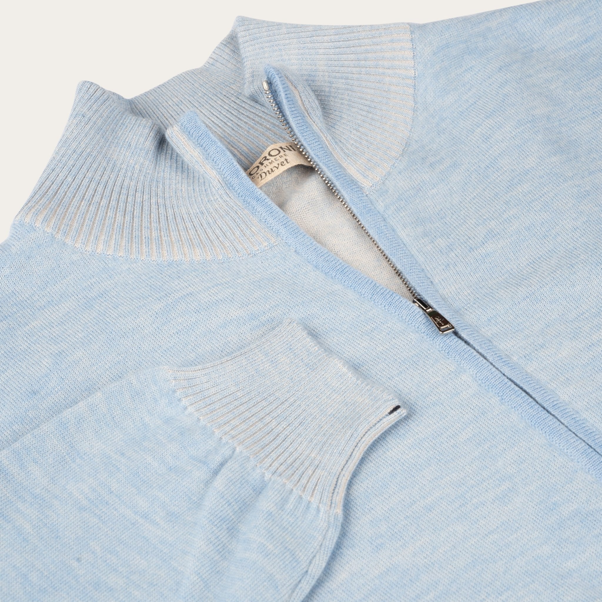 Bomber Cotton Cashmere Cardigan - Mandelli UK