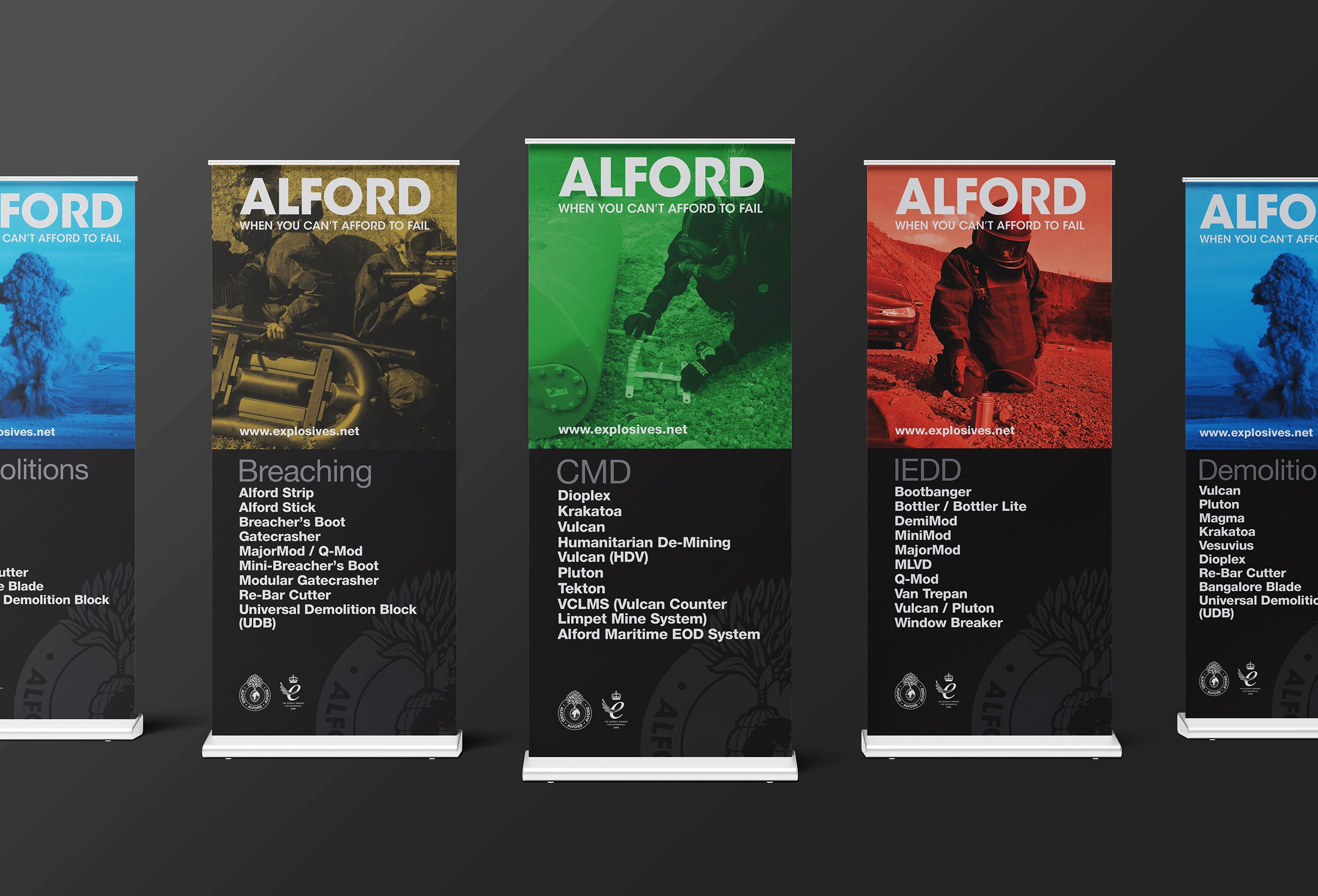 Exhibition braphics and pop-up displays