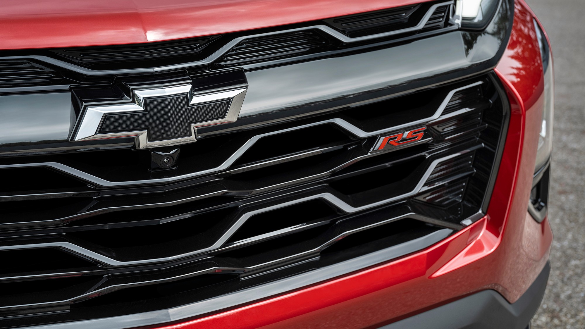 front grille of chevy vehicle