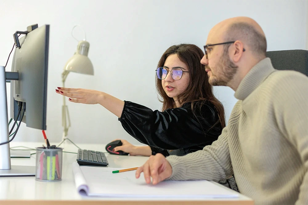Team von RMP Stephan Lenzen bei der digitalen Landschafts- und Freiraumplanung