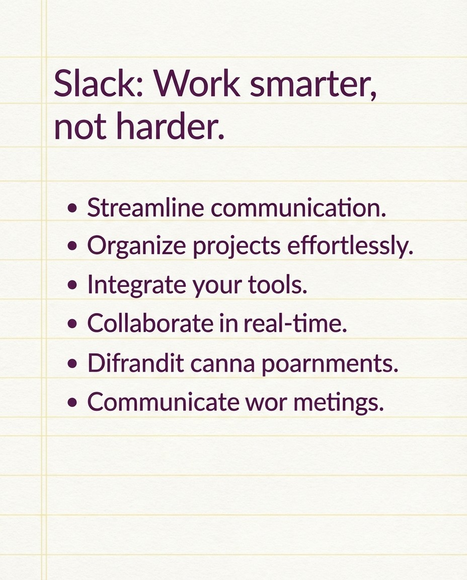 Ugly ad example notepad