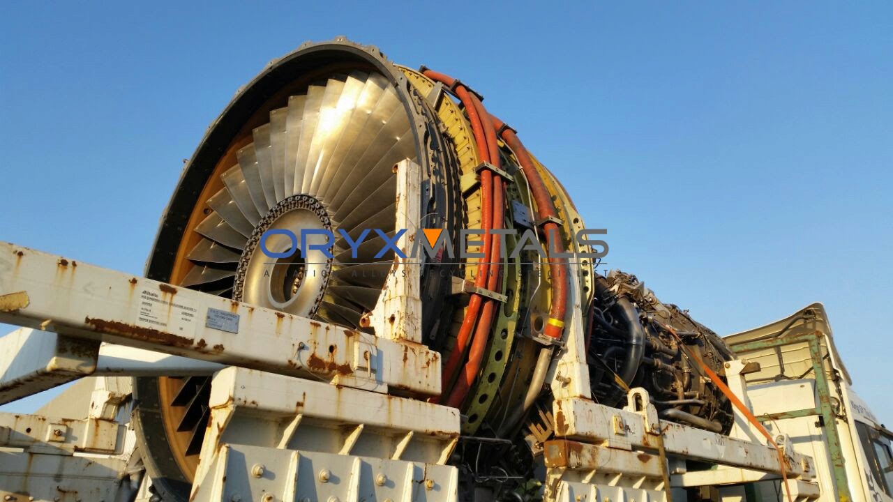 Scrap Jet Engine Recycling - Oryx Metals