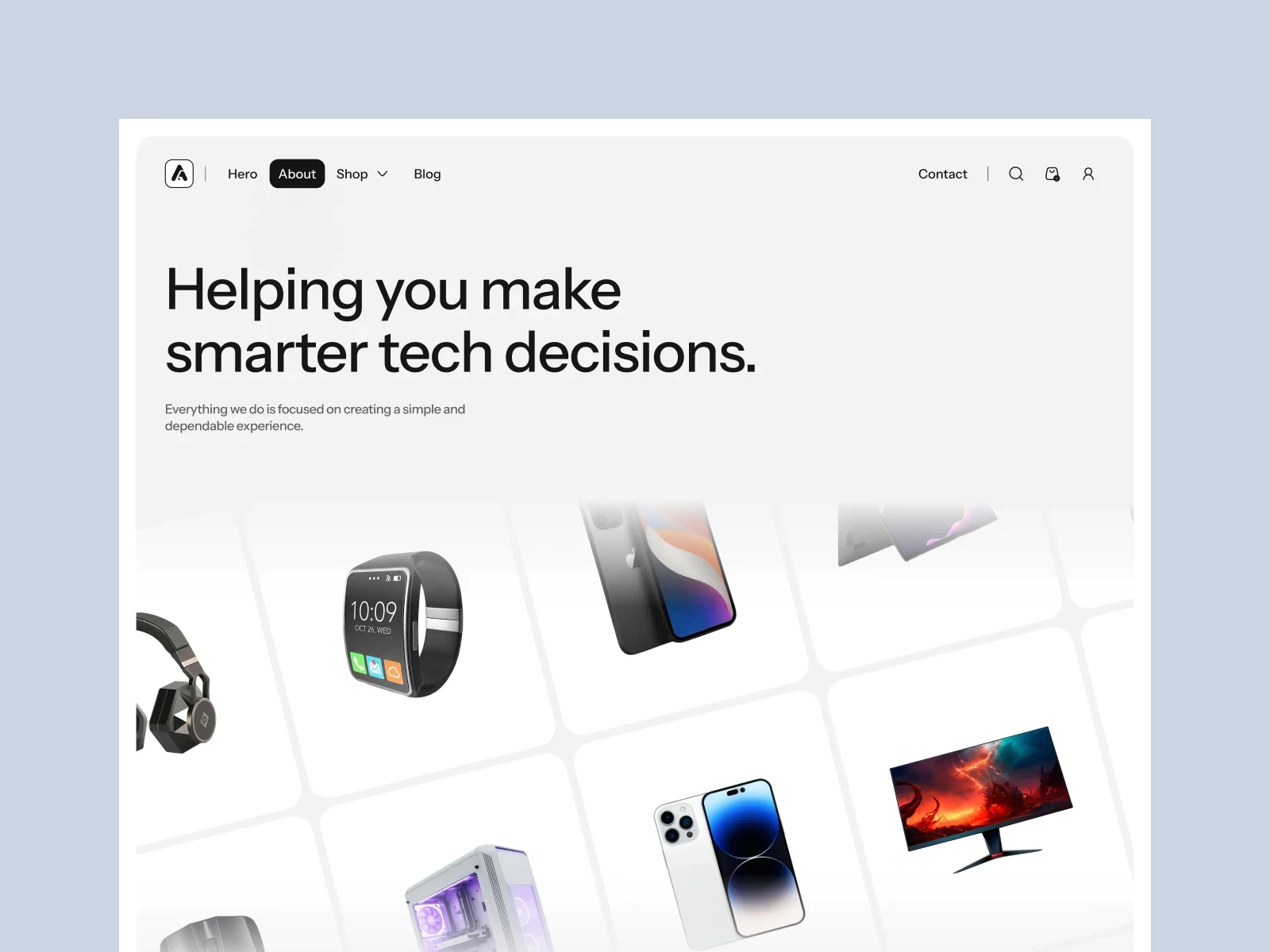 Electronics Ecommerce Template
