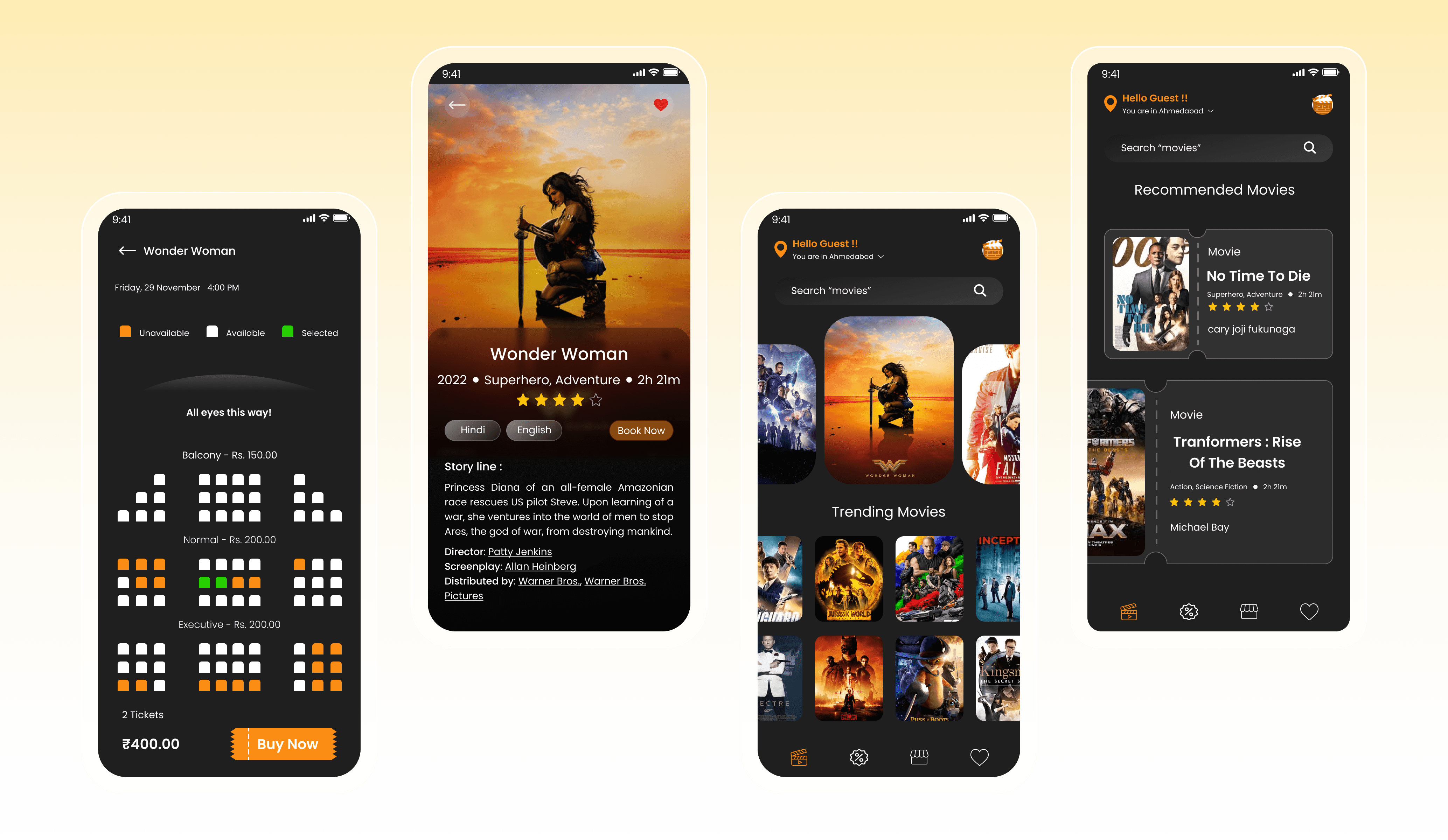 Project showcase laptop mockup