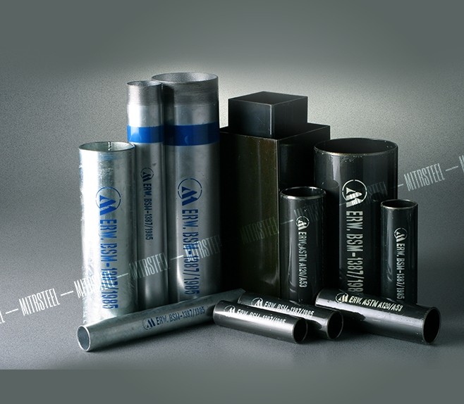 ท่อเหล็กดำ ท่อแสตนเลสหลายขนาด ท่อ astm a53 sch 40 ผ่านการรับรองมาตรฐานสากล จากแบรนด์มิตรสตีล