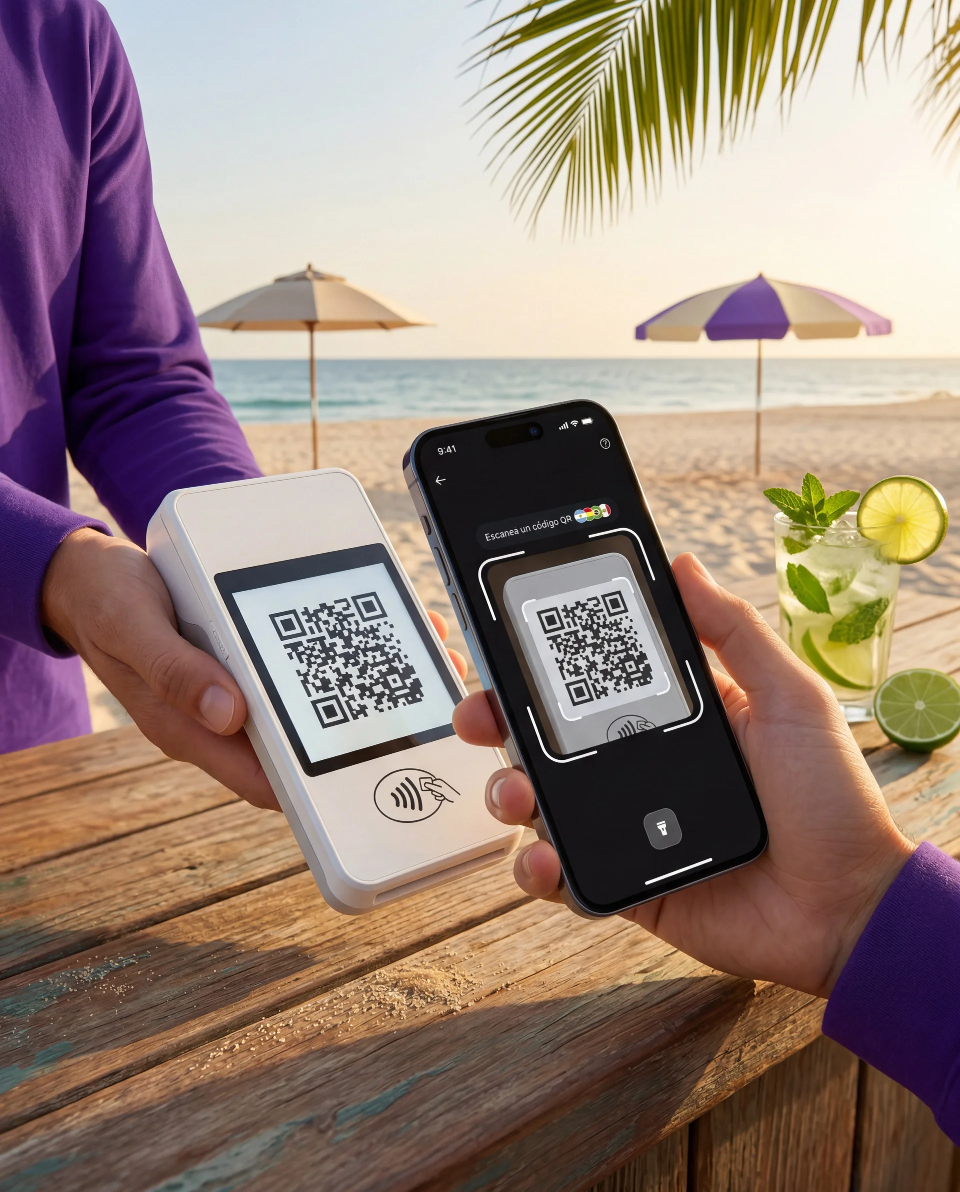 Cobrando con PIX con el QR de Takenos