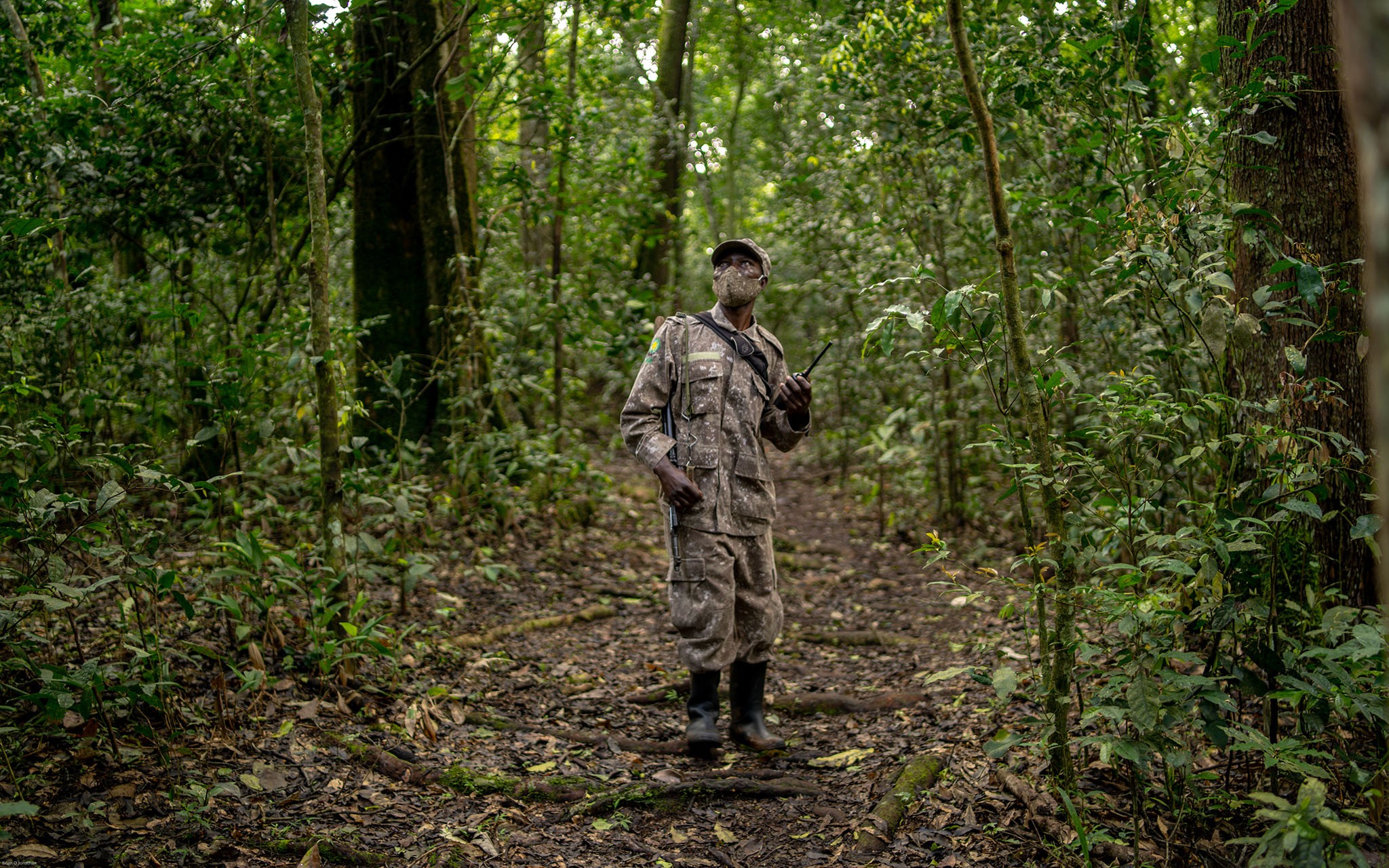 A ranger in Semuliki - tourism provides jobs for locals and turns them into conservationists; it's a force for good.