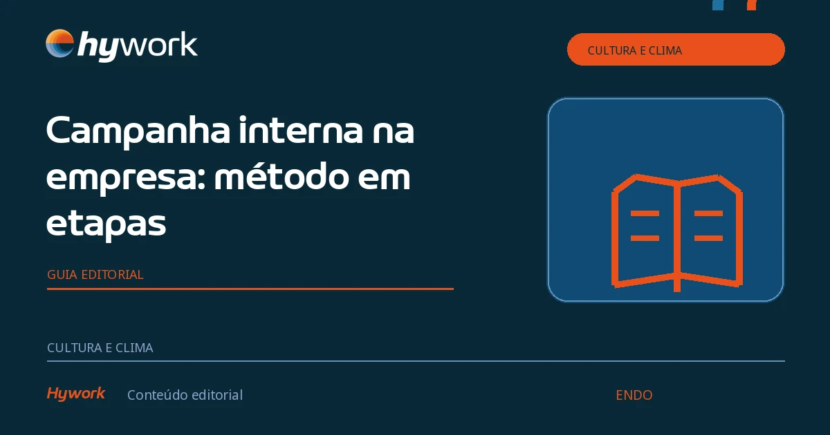 Capa editorial sobre como fazer endomarketing na empresa.