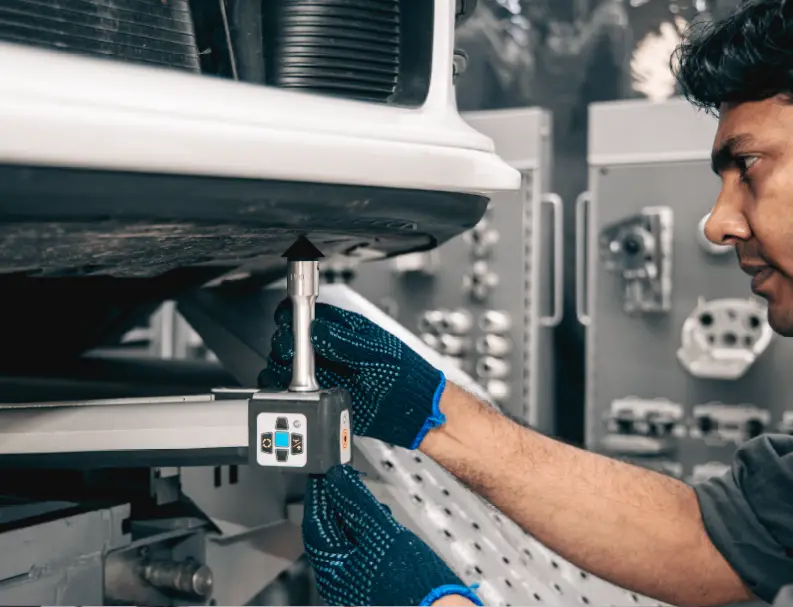 A man working on laptop