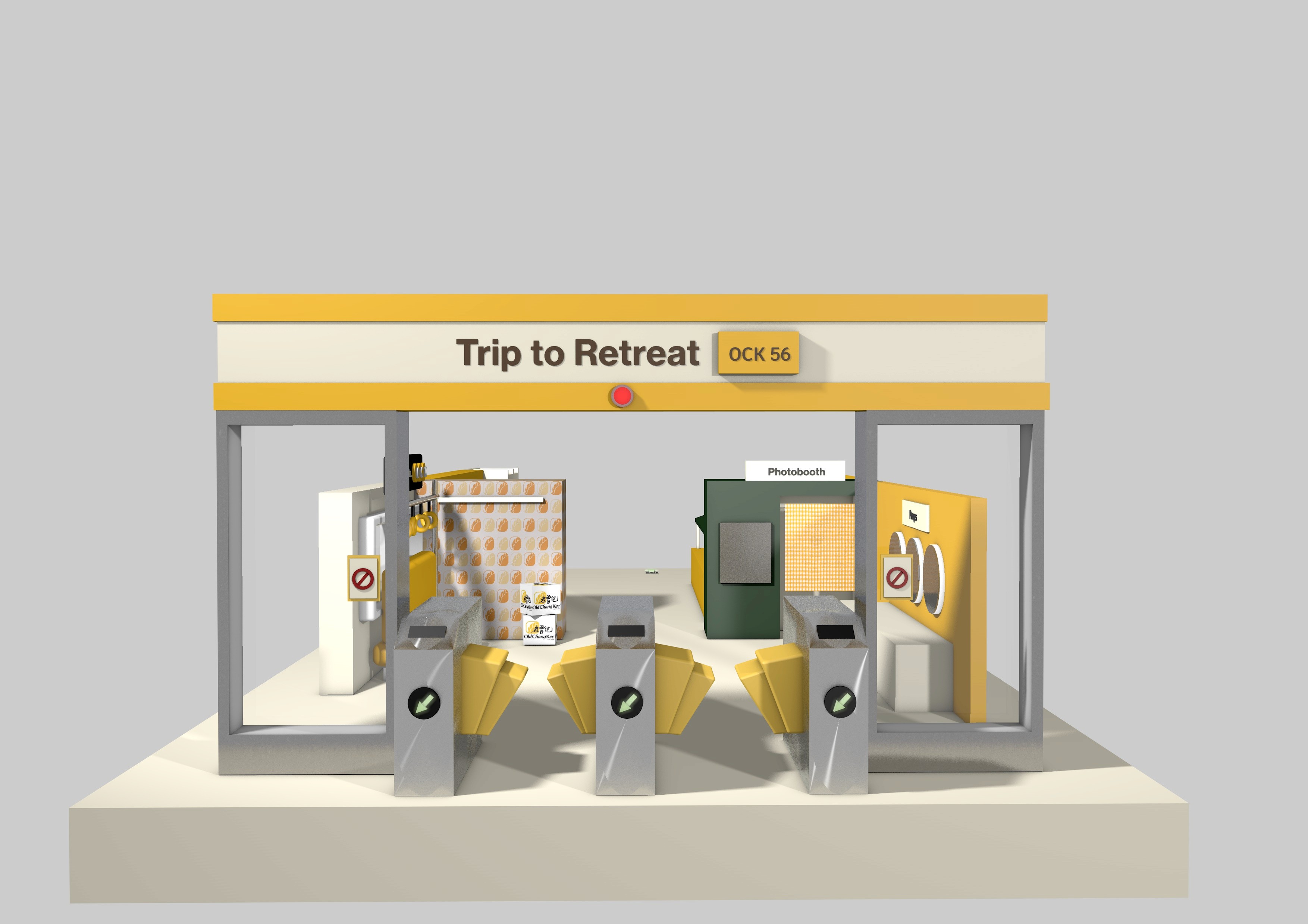 Close-up of a yellow tennis ball sitting on a green court, positioned near the white center line.