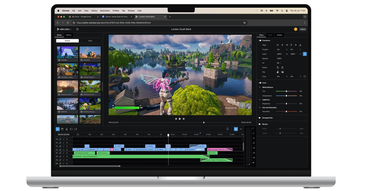 elevate.io supports all operating systems that can run a browser.