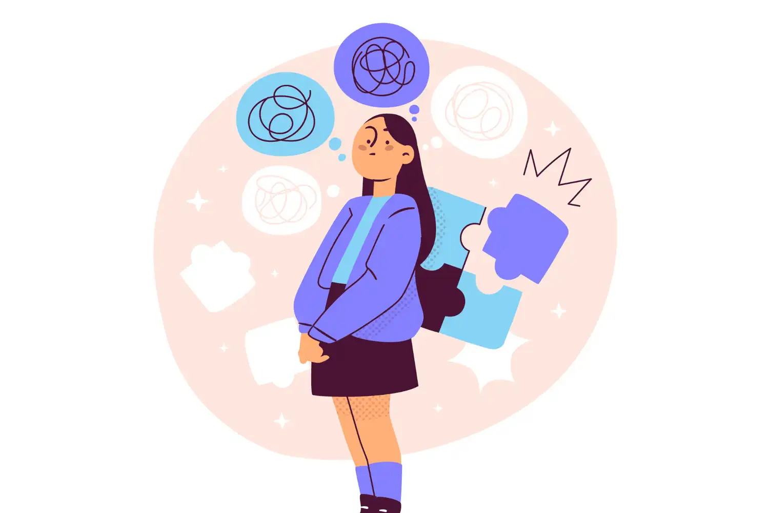 A tractor working on a small farm with wooden structures and trees in the background.