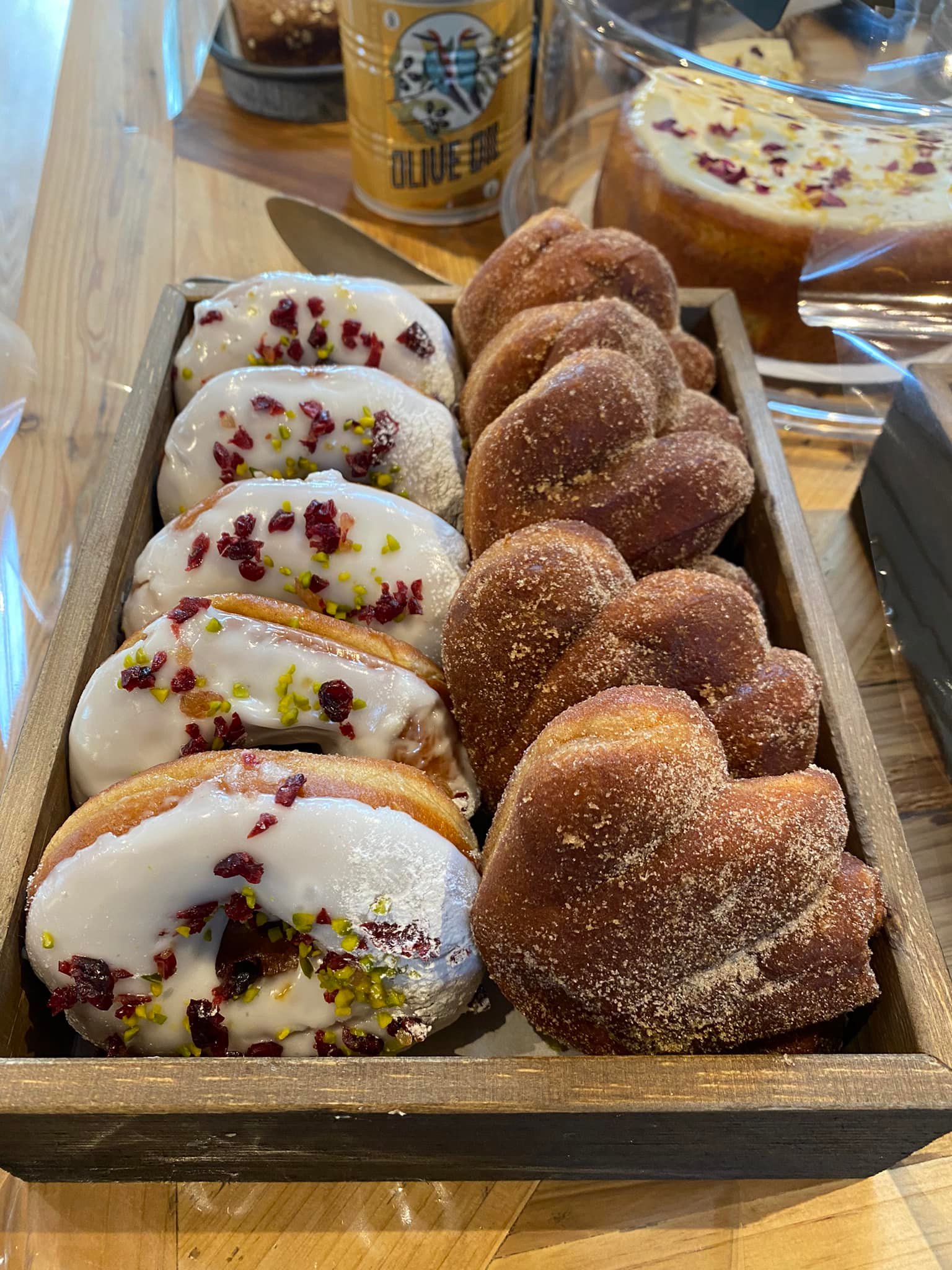 donuts and cinnamon paws