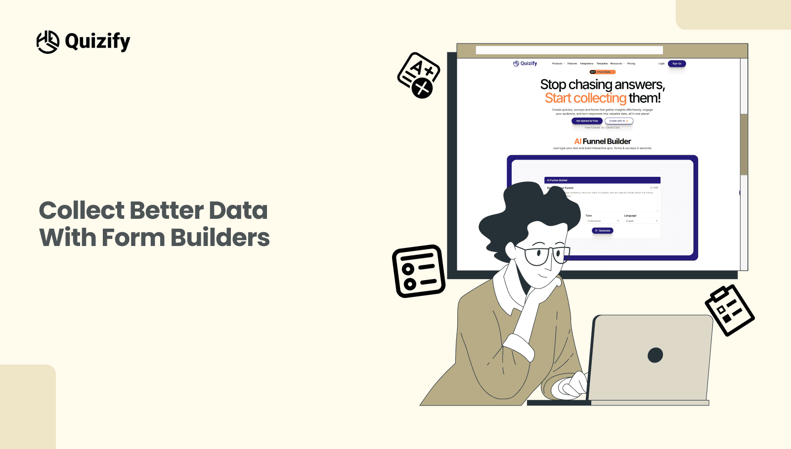 Collect Better Data with Form Builders | Quizify