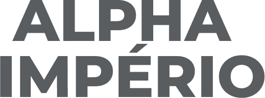 Logo imobiliária Alpha império