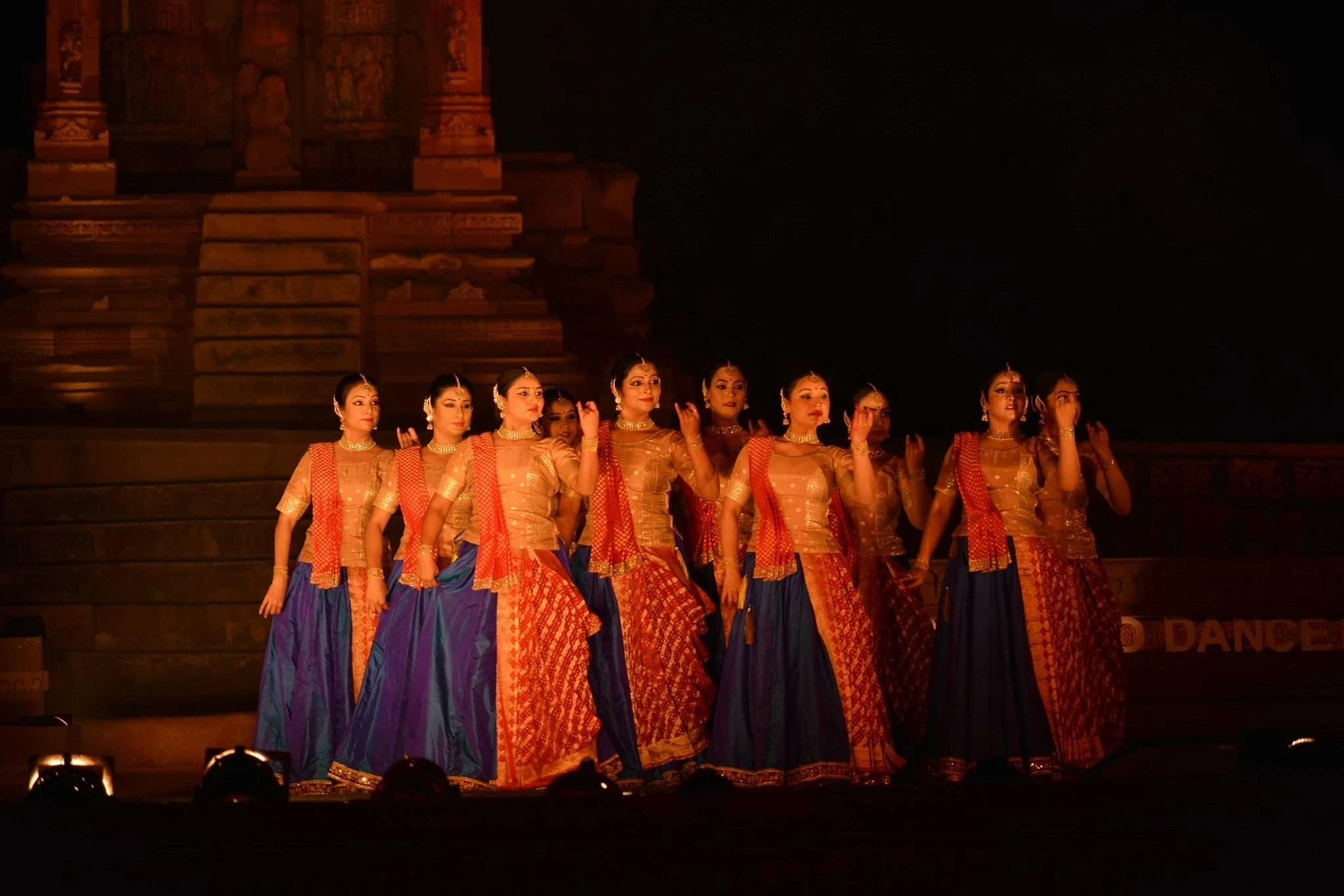 Classical dancers performing on stage