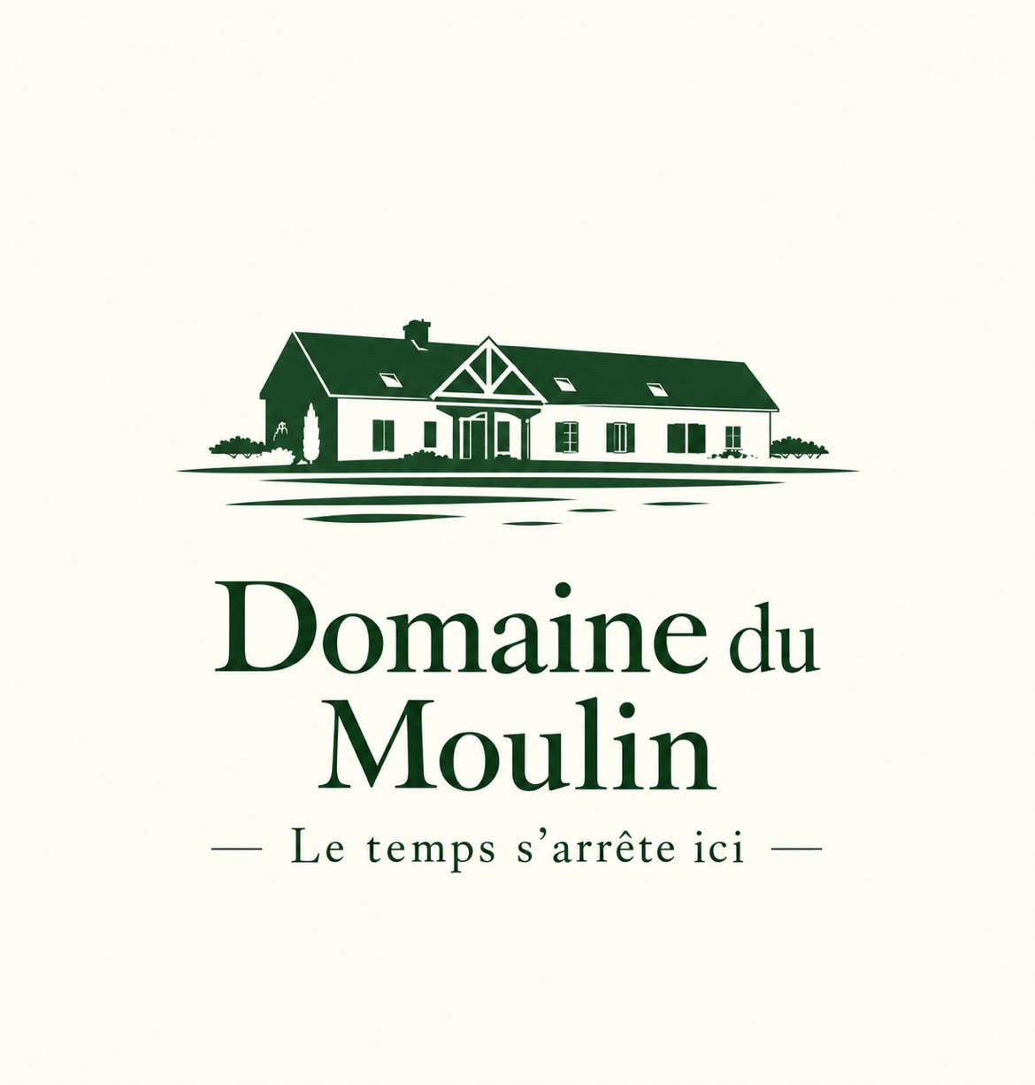 Logo du Domaine du Moulin, chambres d'hôtes et lieu de réception près de Chartres