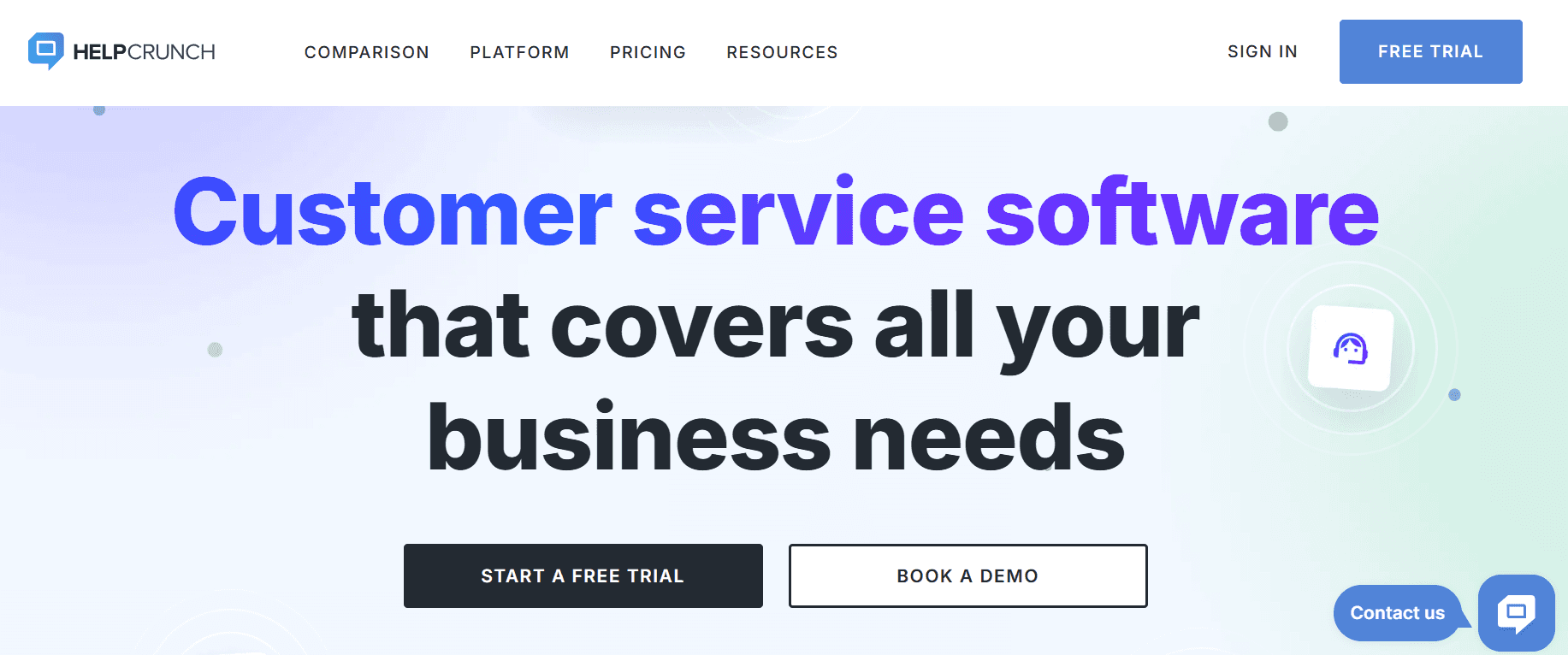 helpcrunch - Intercom Alternatives