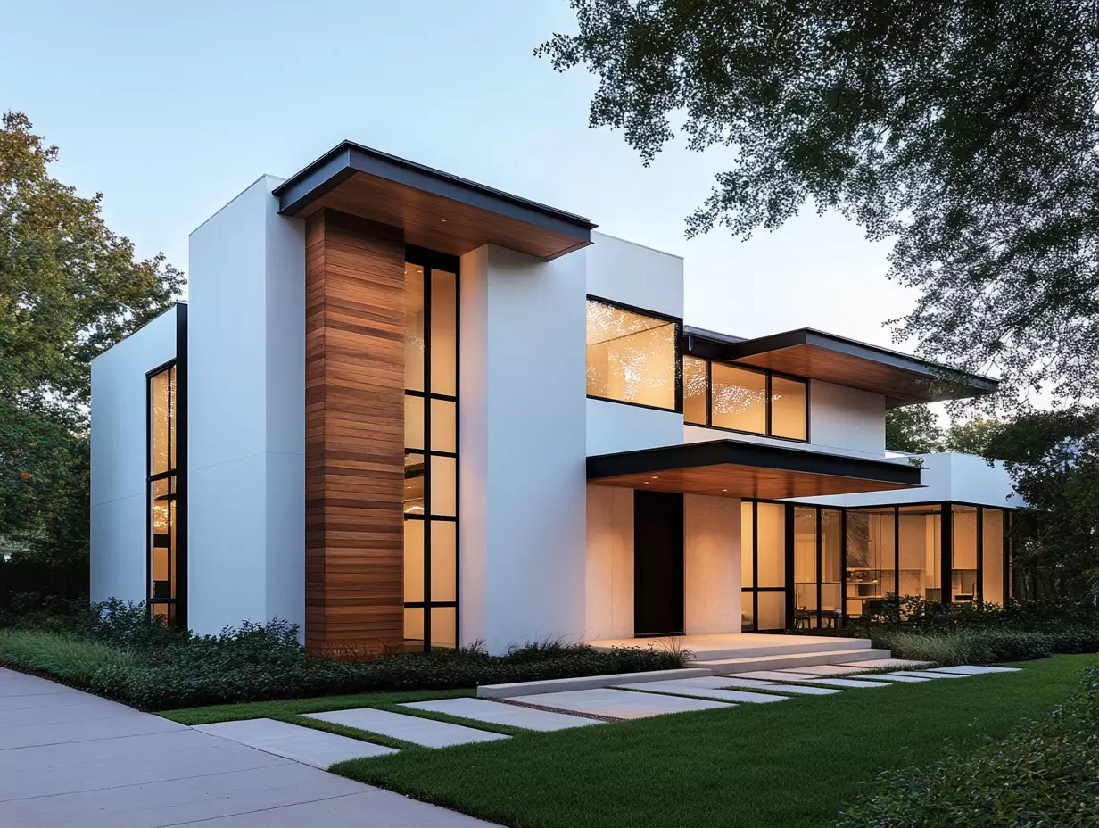 White premium house
