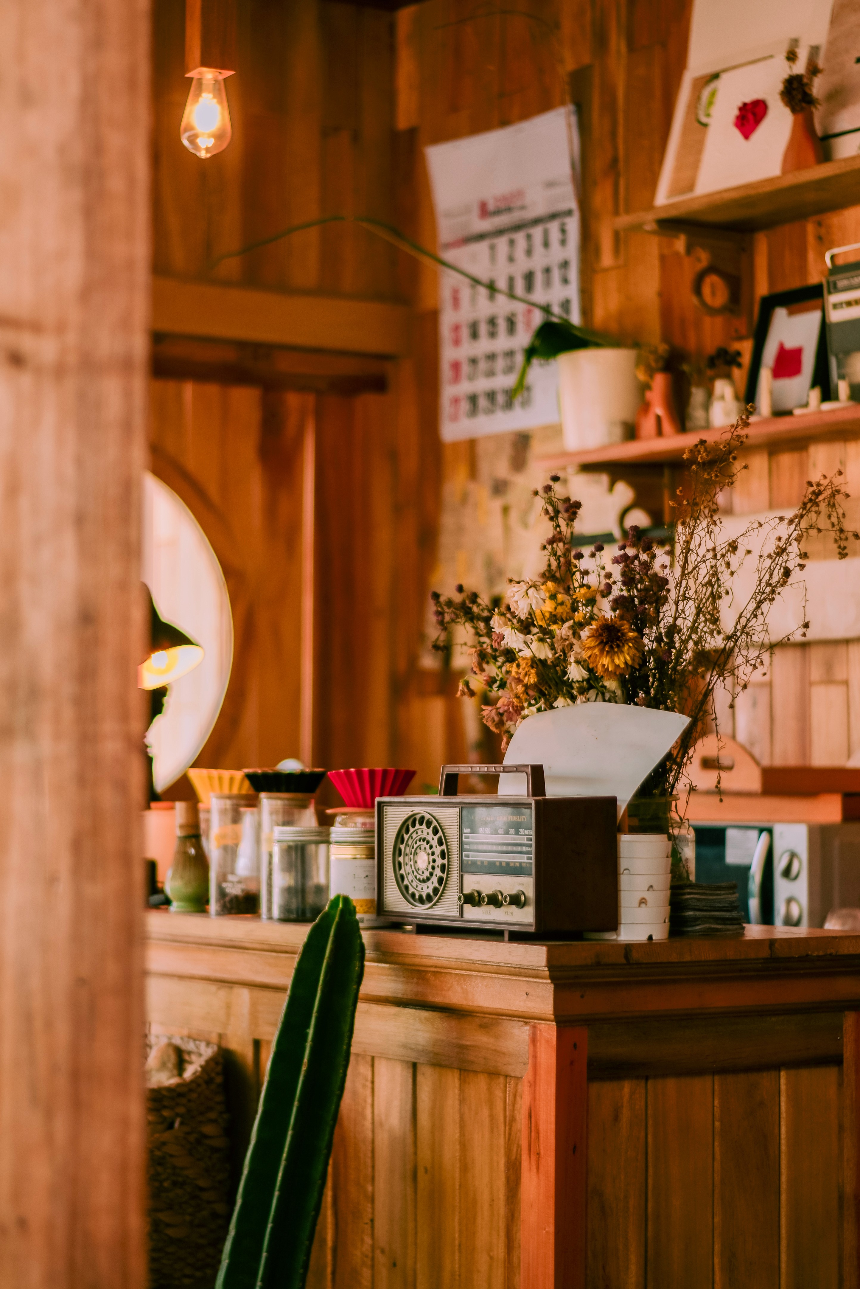 Interior of Krakatau Coffee & Bakery Banyuwangi