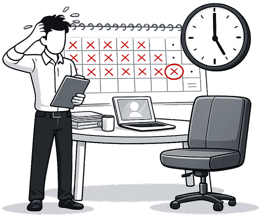 Lack of design capacity