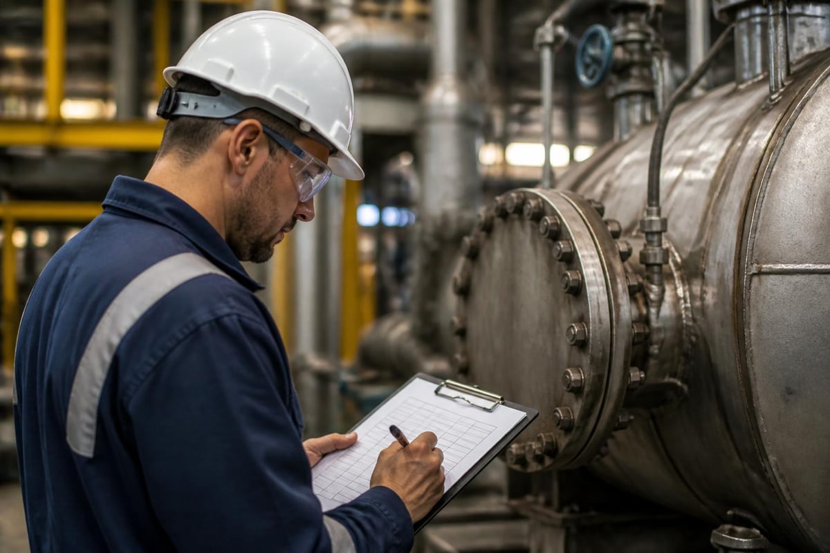 Pressure equipment compliance management