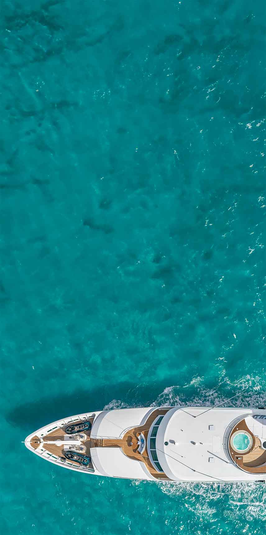 Motor Yacht Reverie, Jet Skis, and Tenders