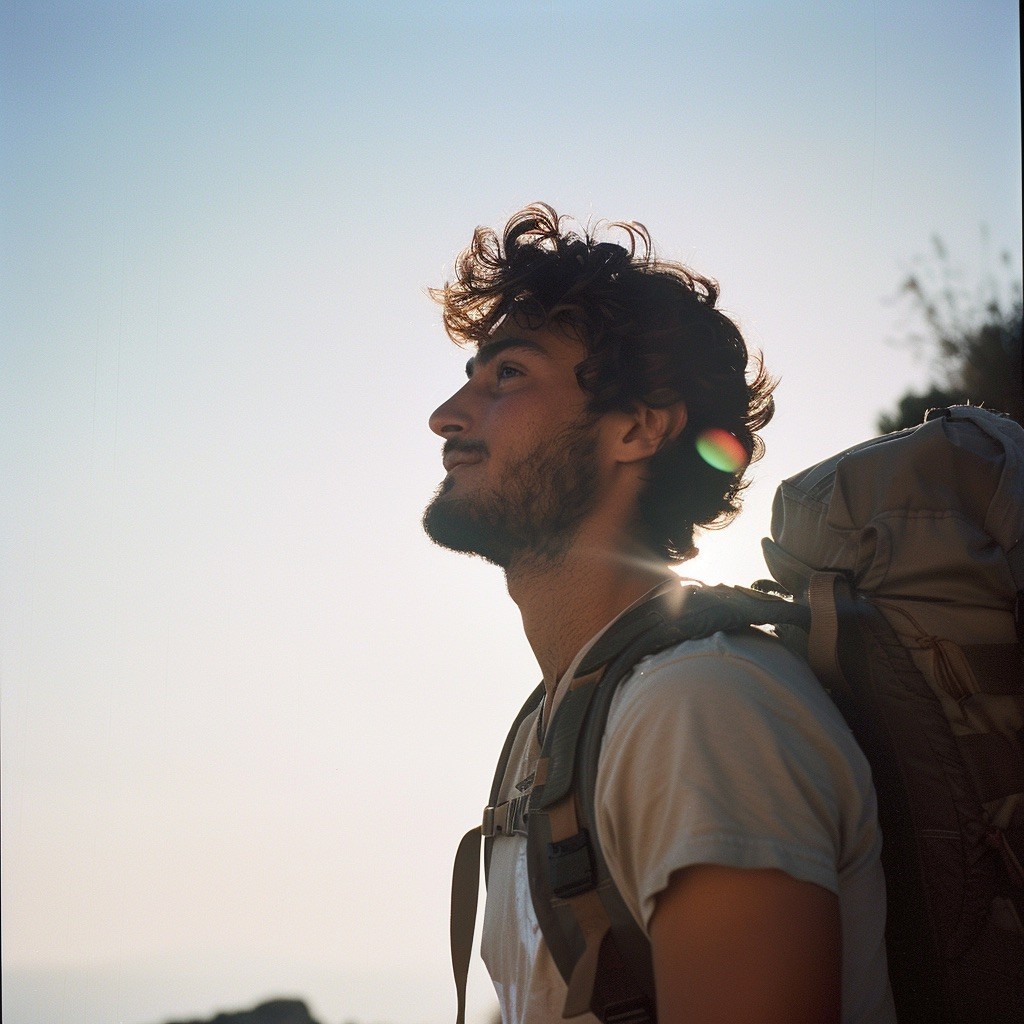 young man rucking