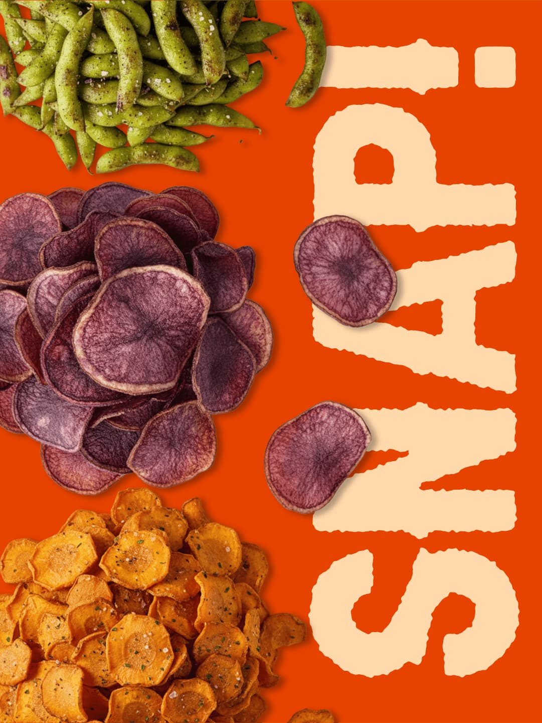 Proyecto de branding y packaging para marca de snacks orgánicos