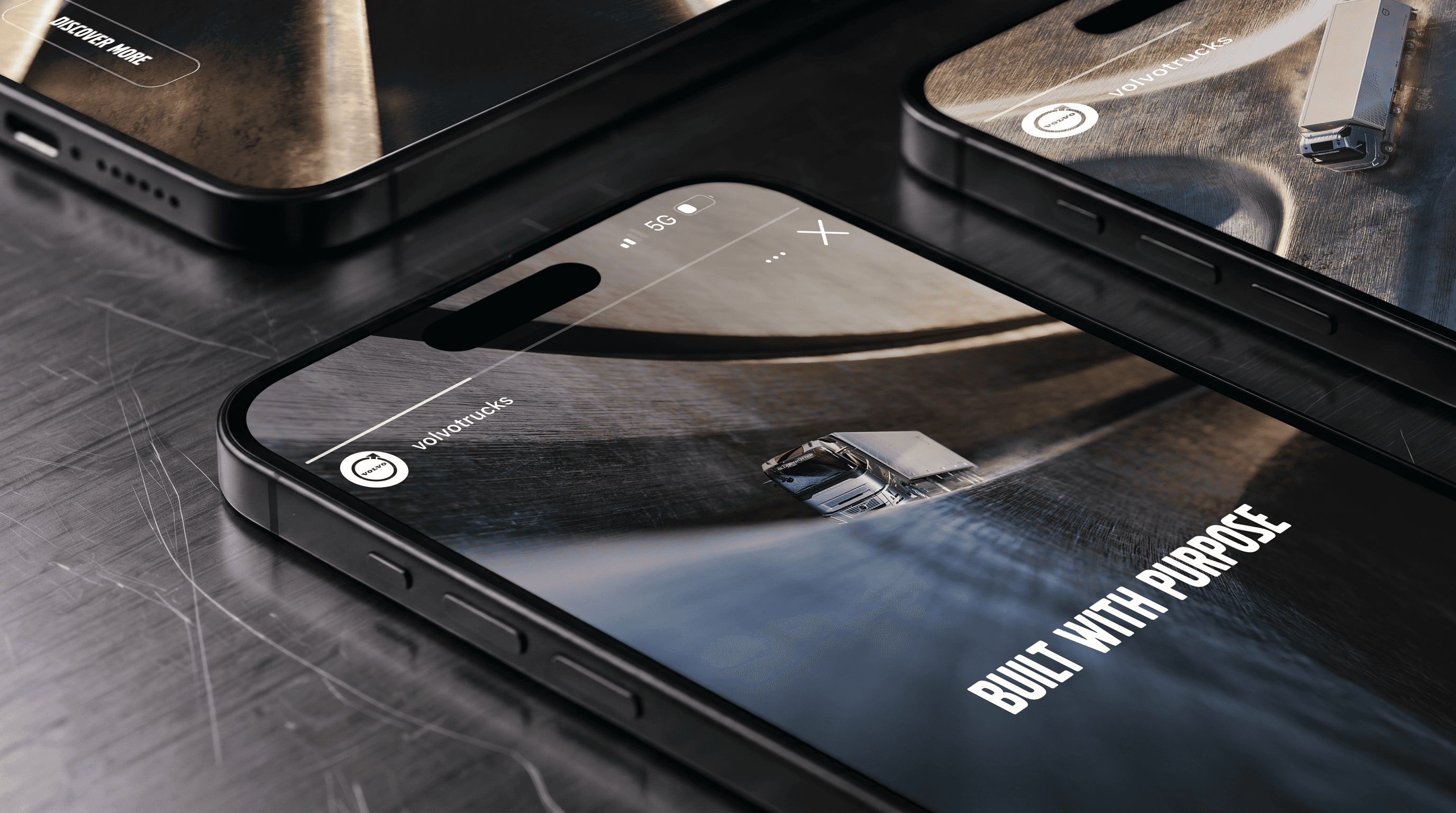 Volvo Trucks - surface engine scape
