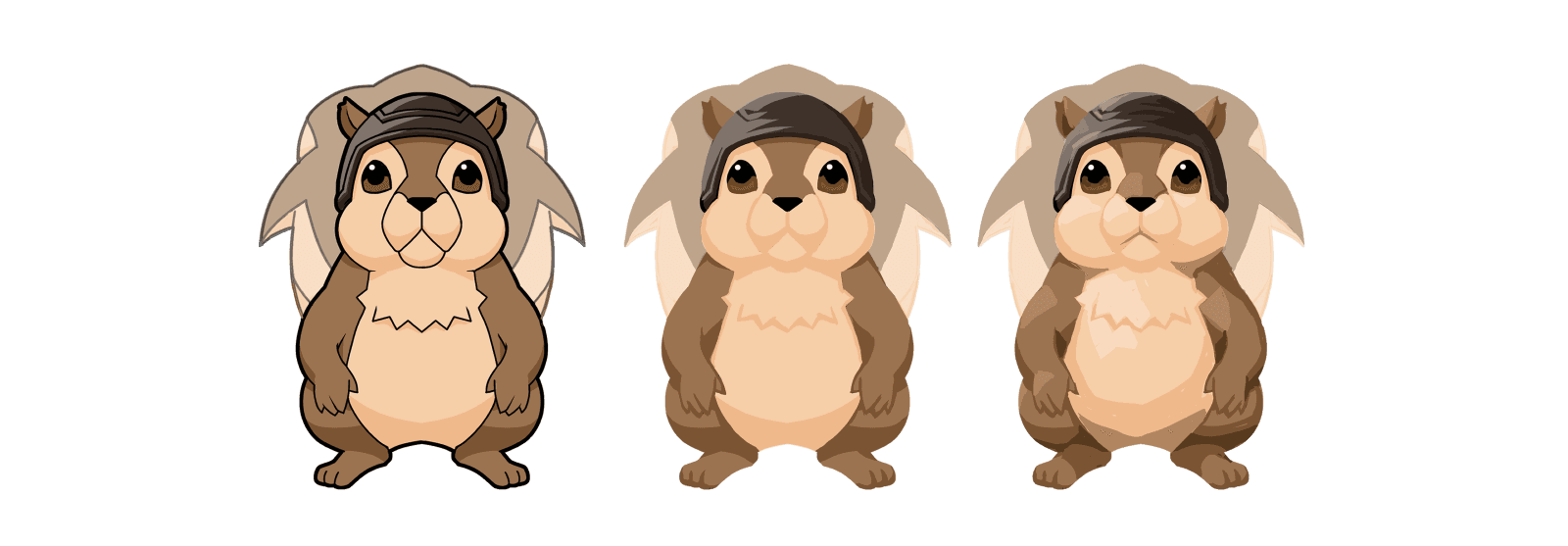 Tactisquirrel · Style Variations