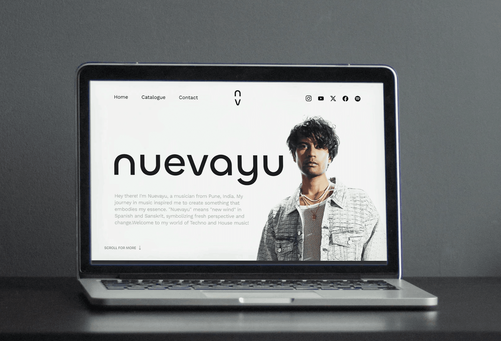 Clean and engaging web design created by top designers in India