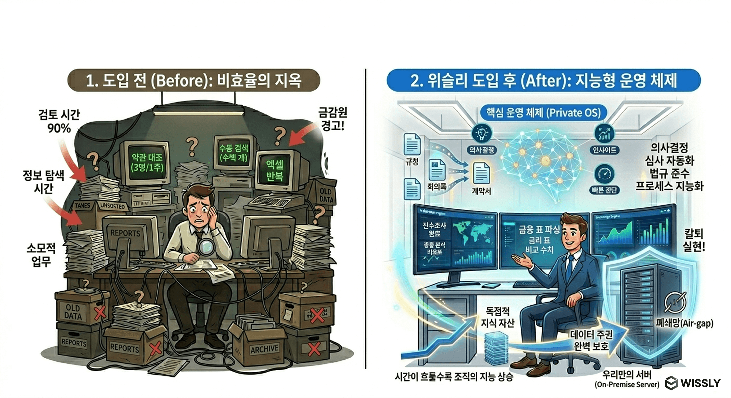 금융 AX란? 빌려 쓰는 AI 대신 우리만의 금융 AI 챗봇 도입 전략