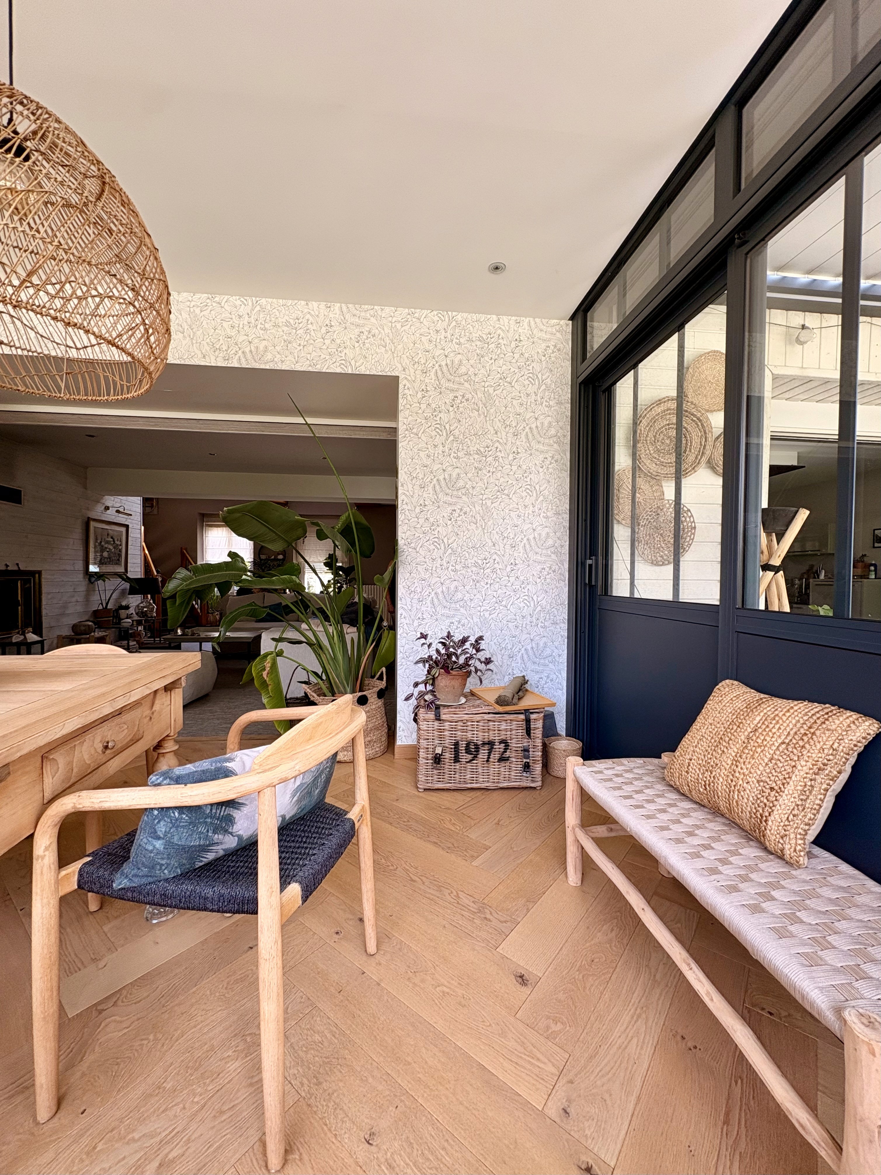 Architecture interieur Manon Rousseau Salle à manger Verrière