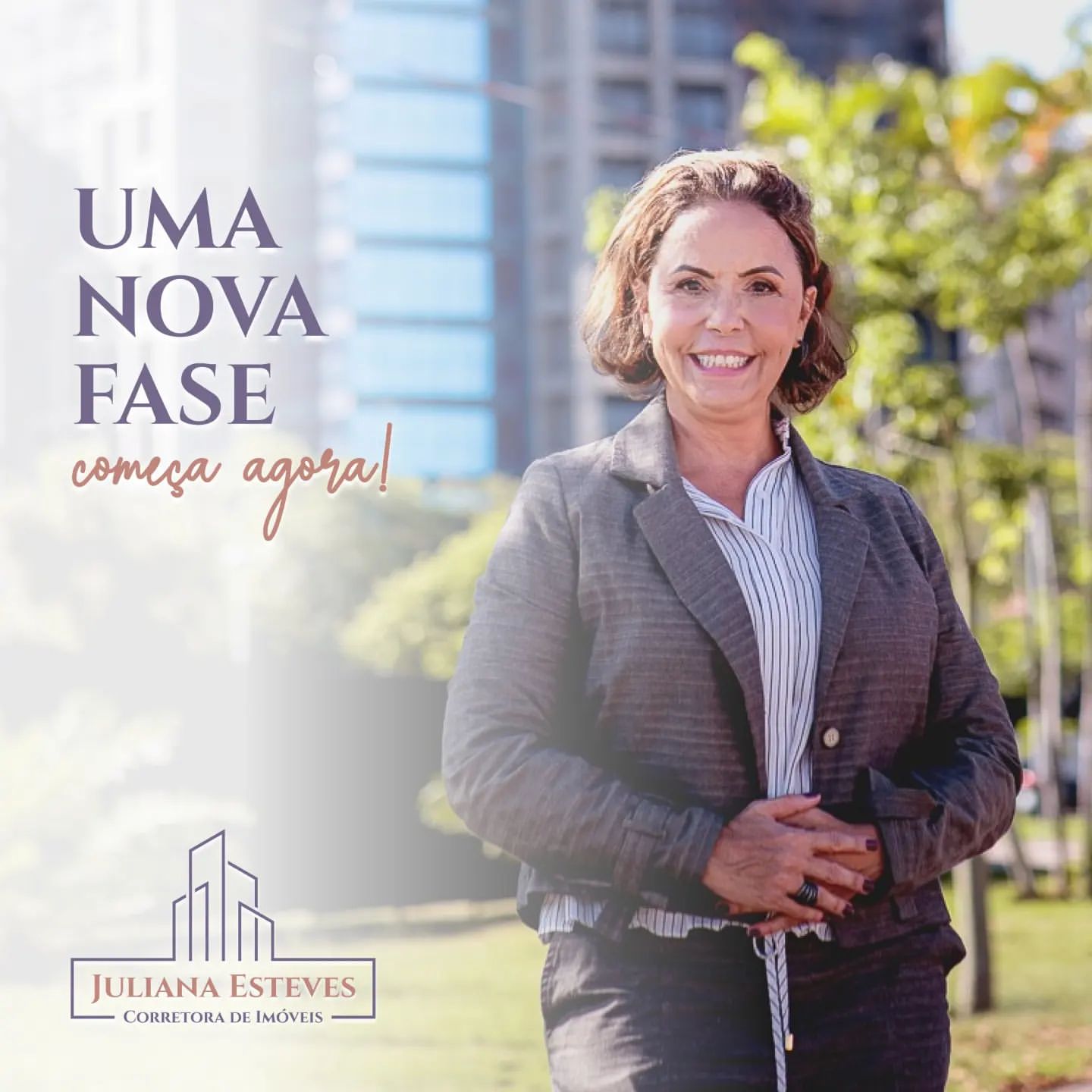 Juliana Esteves, corretora de imóveis em Vitória ES, apresentando uma nova fase de oportunidades no mercado imobiliário. Especialista em vendas e consultoria imobiliária na região, trazendo experiência e confiança para seus clientes.