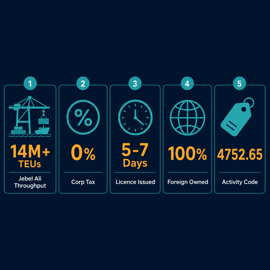 Infographic: Apply for a Metal Ropes Trading License in Dubai