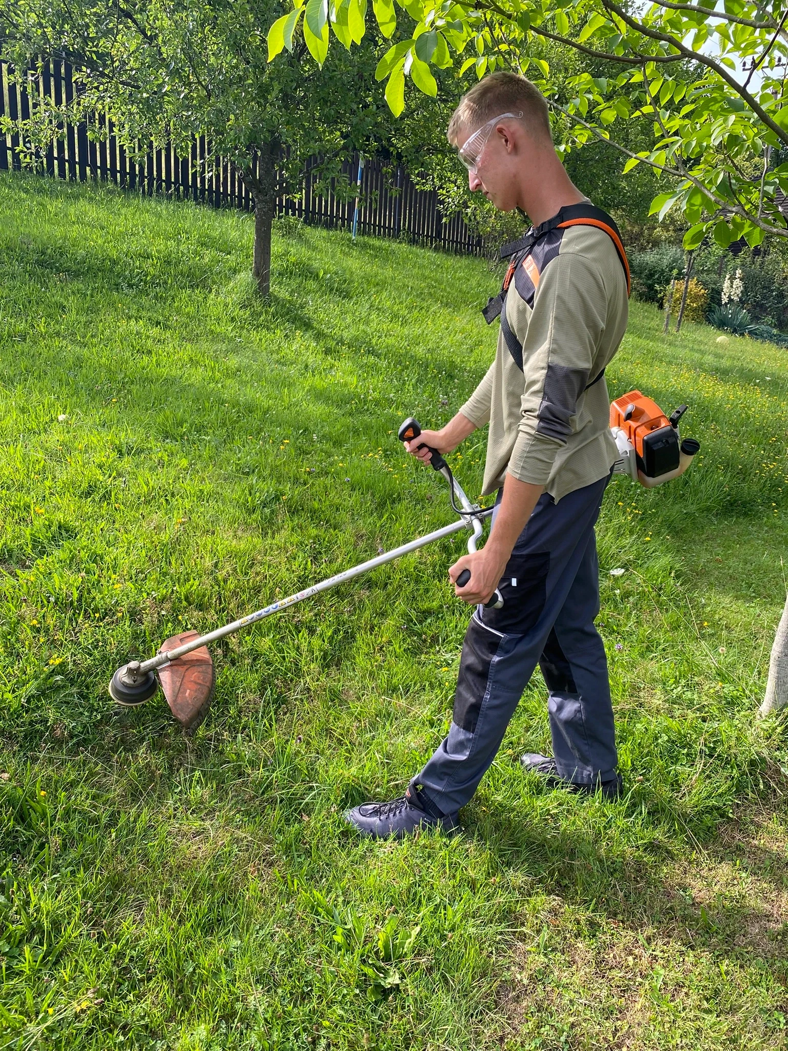 Landscaping works